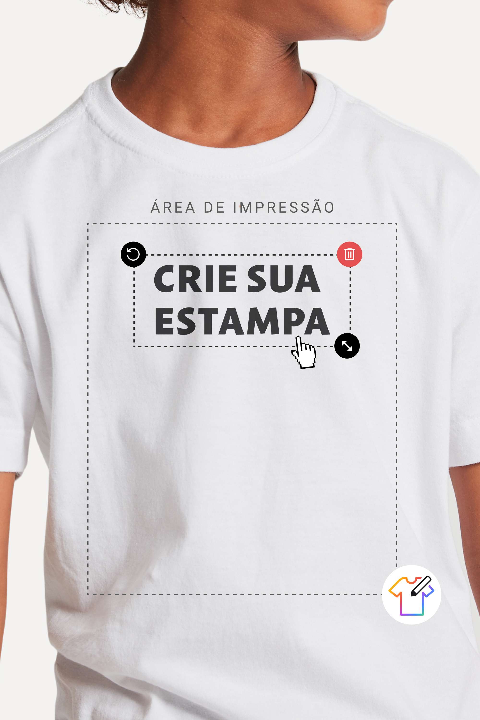 Camiseta Mini Personalizada Faca Vc