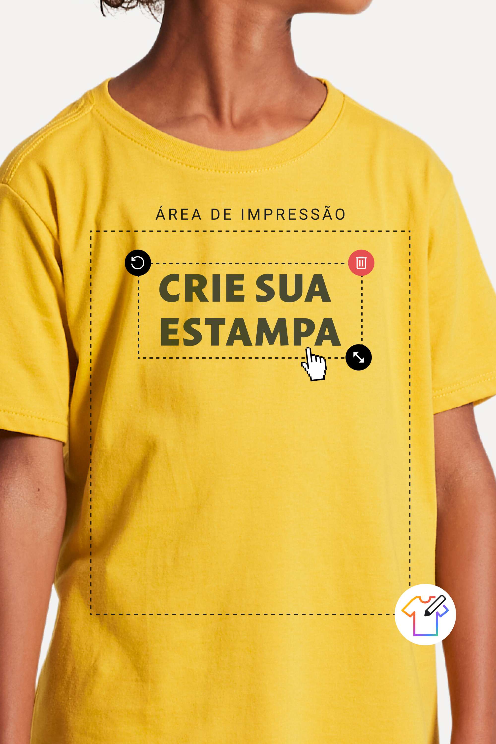 Camiseta Mini Personalizada Faca Vc