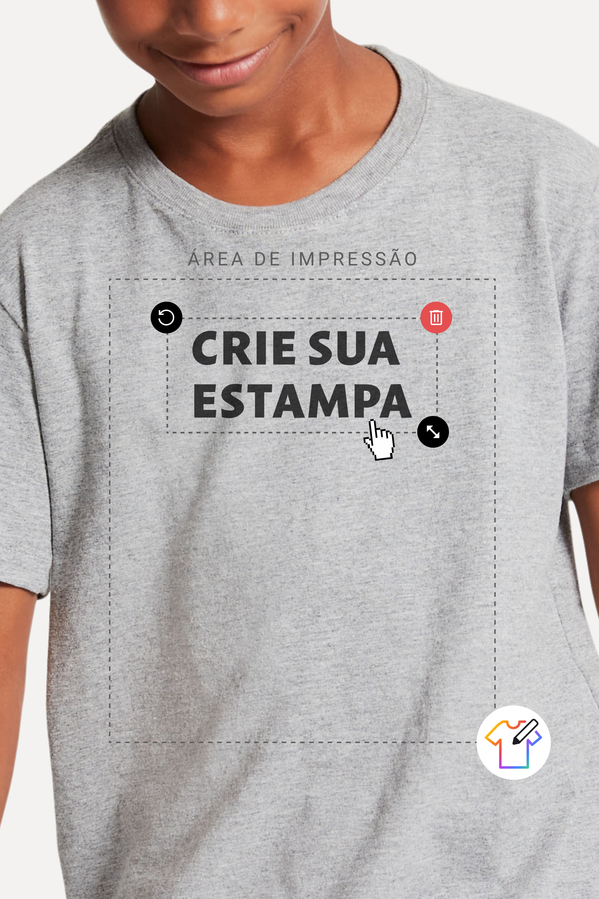 Camiseta Mini Personalizada Faca Vc