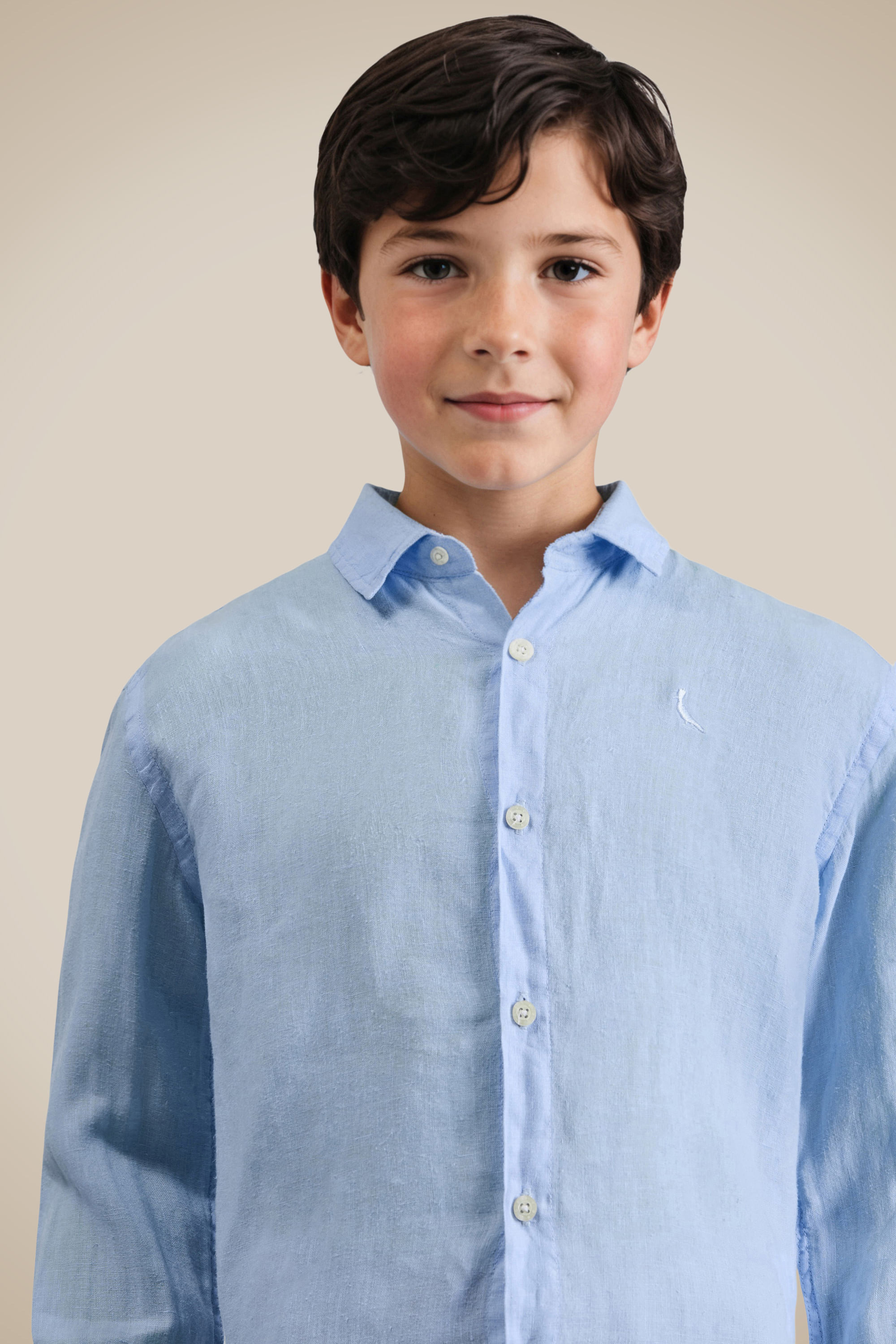 Camisa Mini Linho Puro Ml