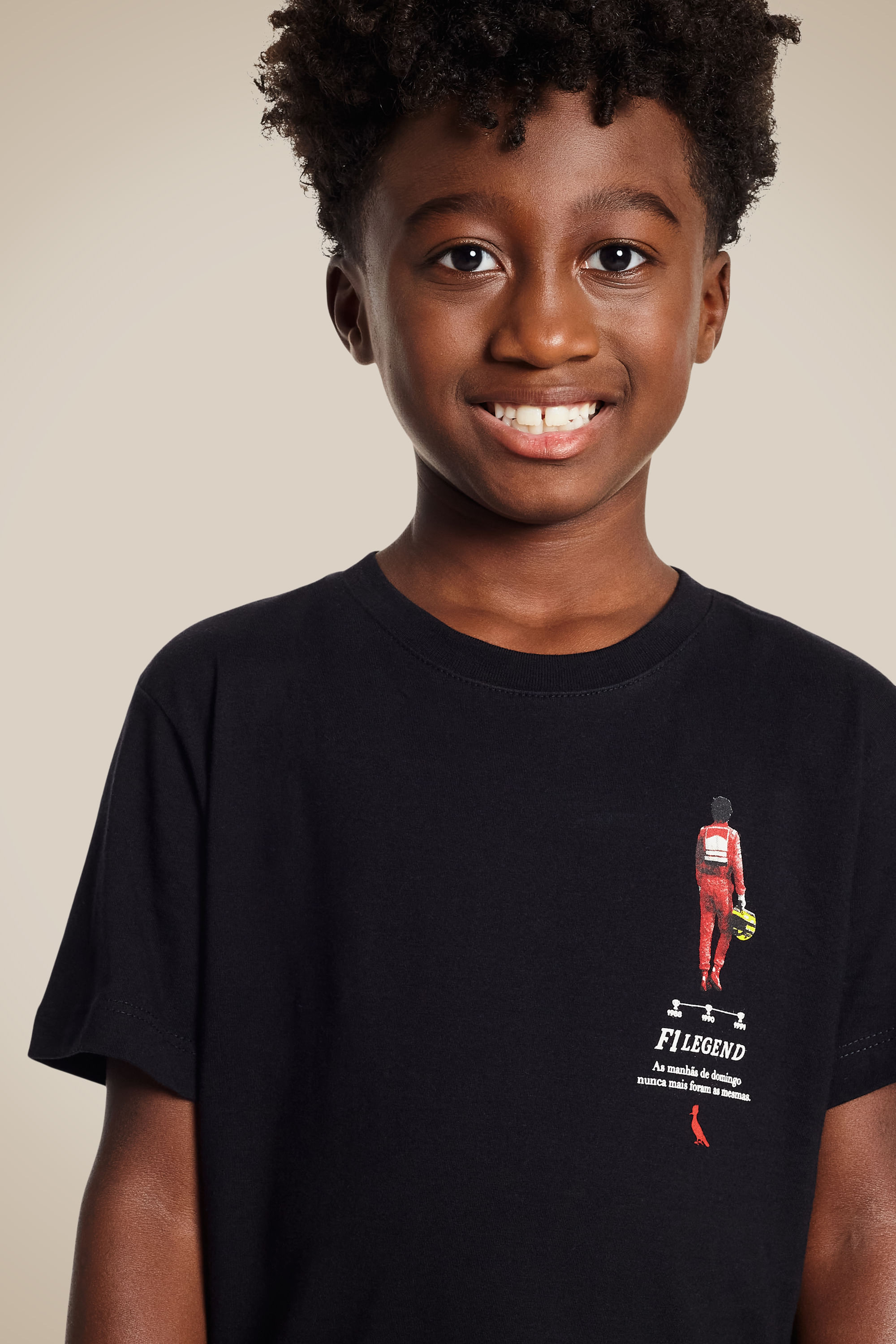 Camiseta Est Mini F1 Legend Senna