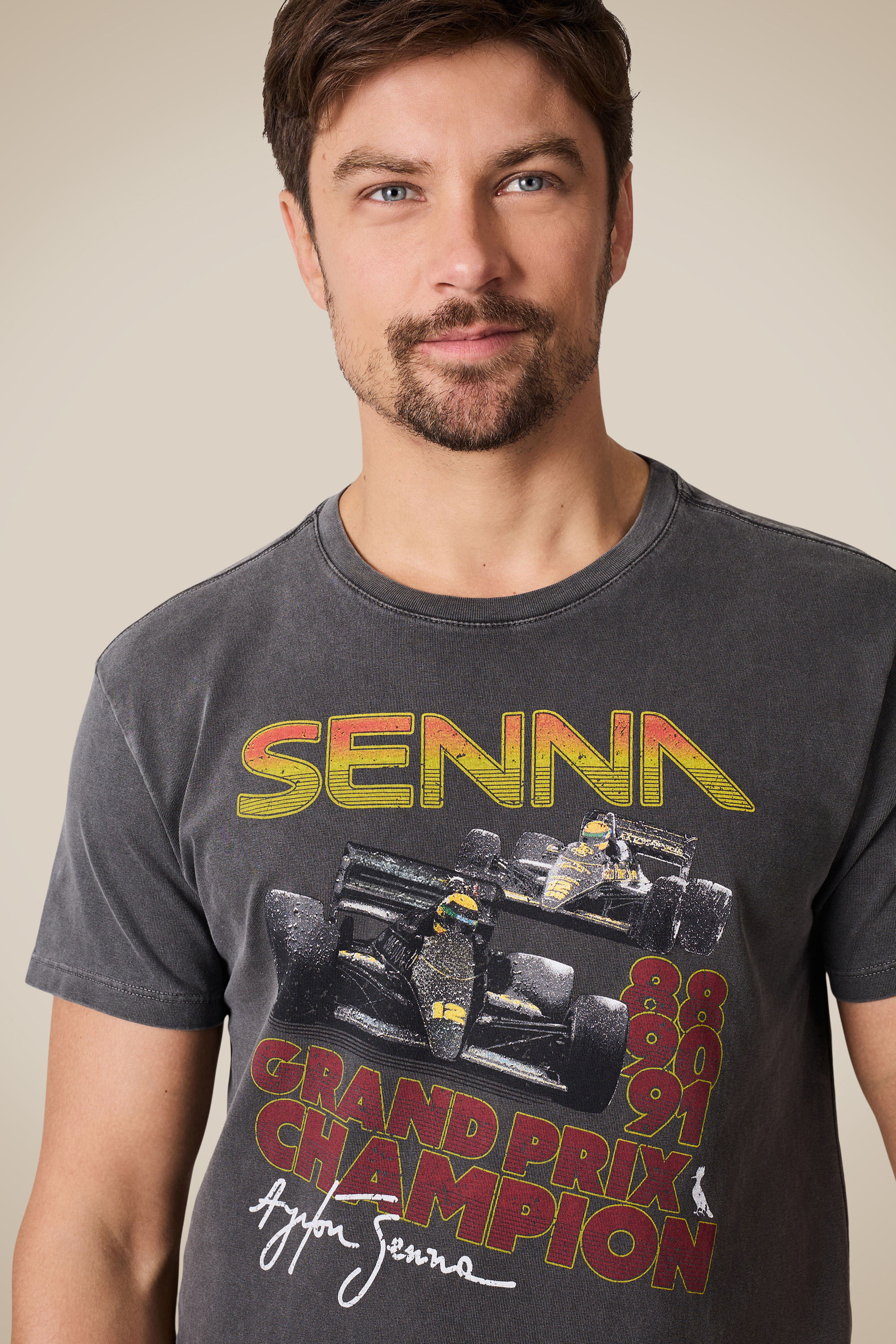 Camiseta Estampada Grand Prix Senna