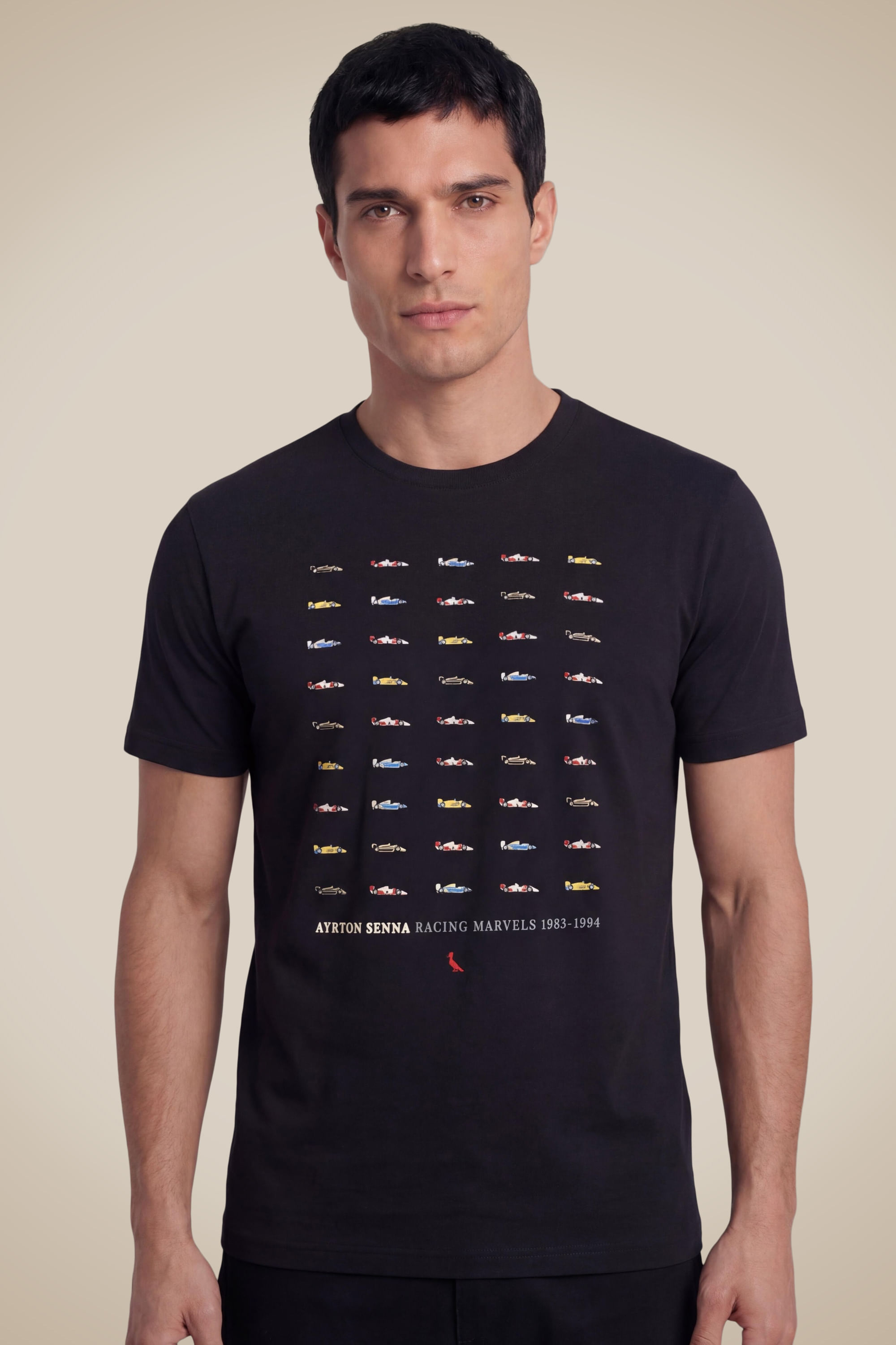 Camiseta Estampada Car Collection Senna