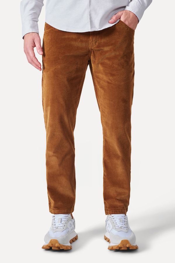 Calca Slim Cotele Khaki Escuro - 38