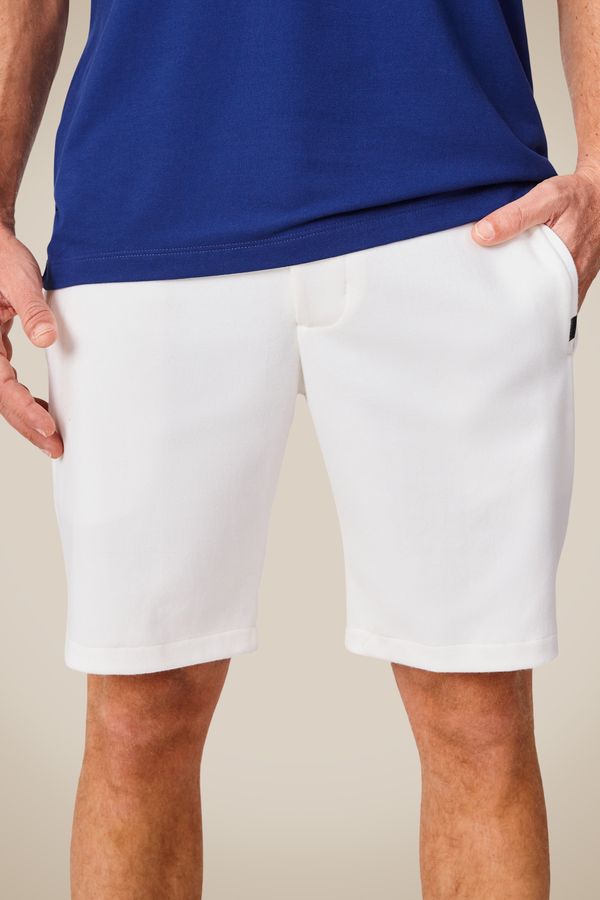 Bermuda Moletom Orleans Branco - 46