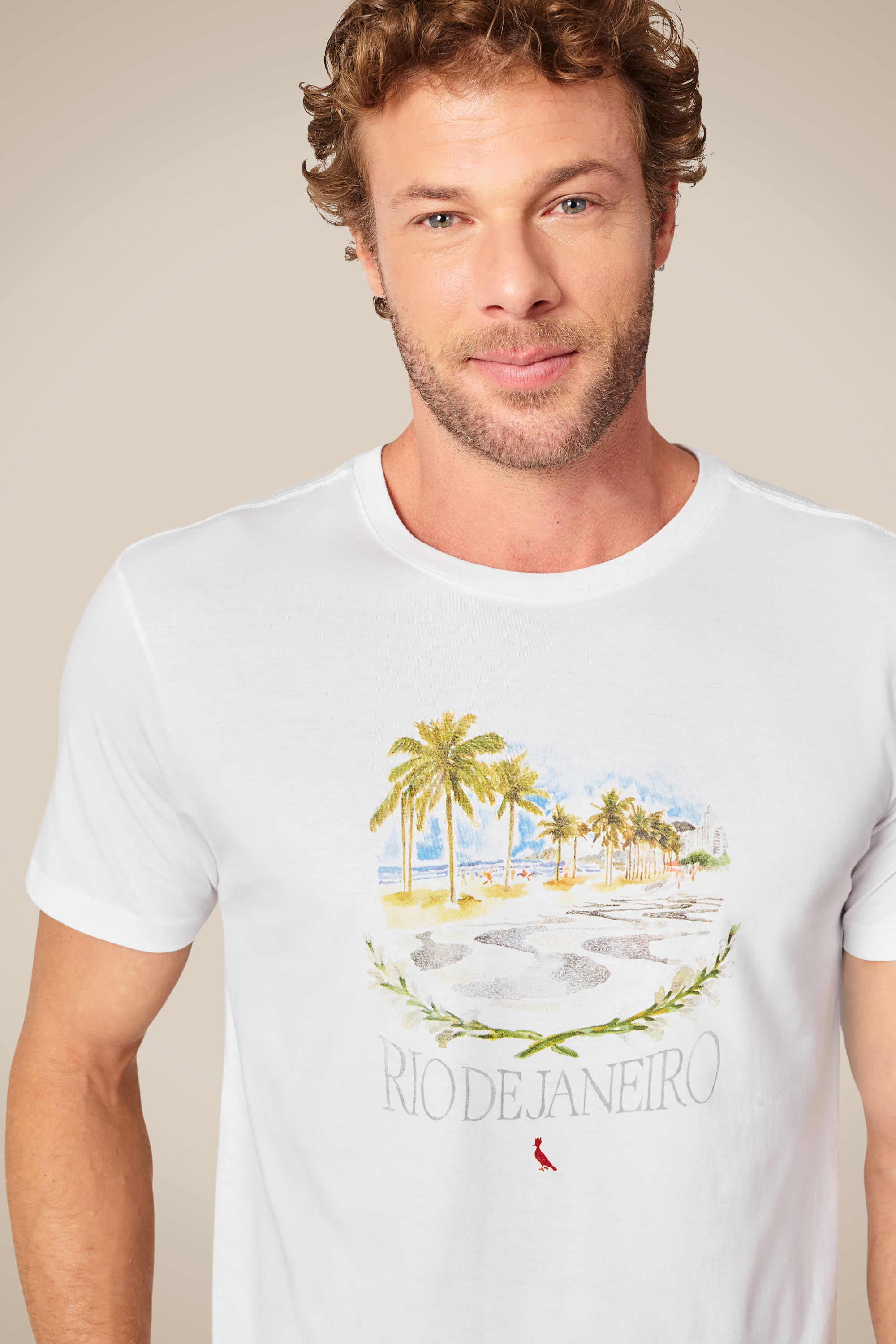 Camiseta Estampada Rio Handmade