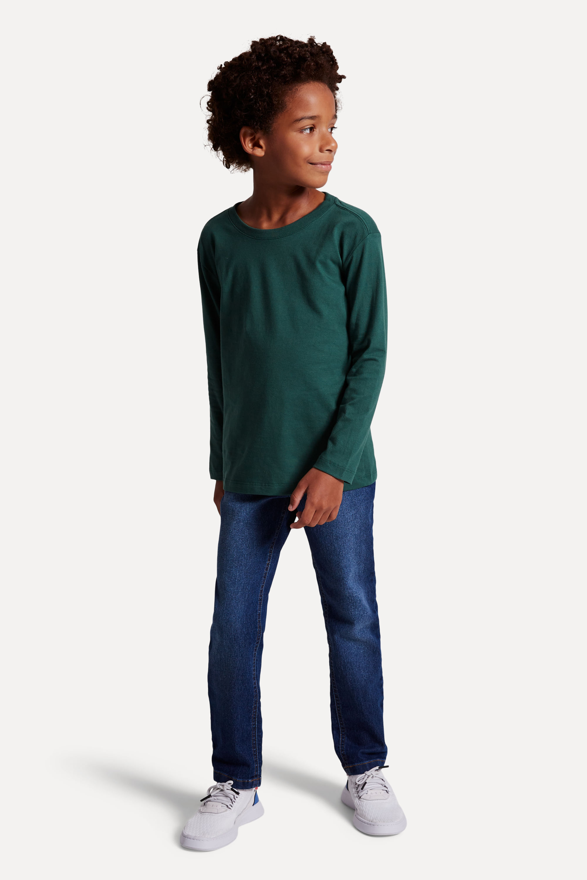 Camiseta Ml Basica Mini