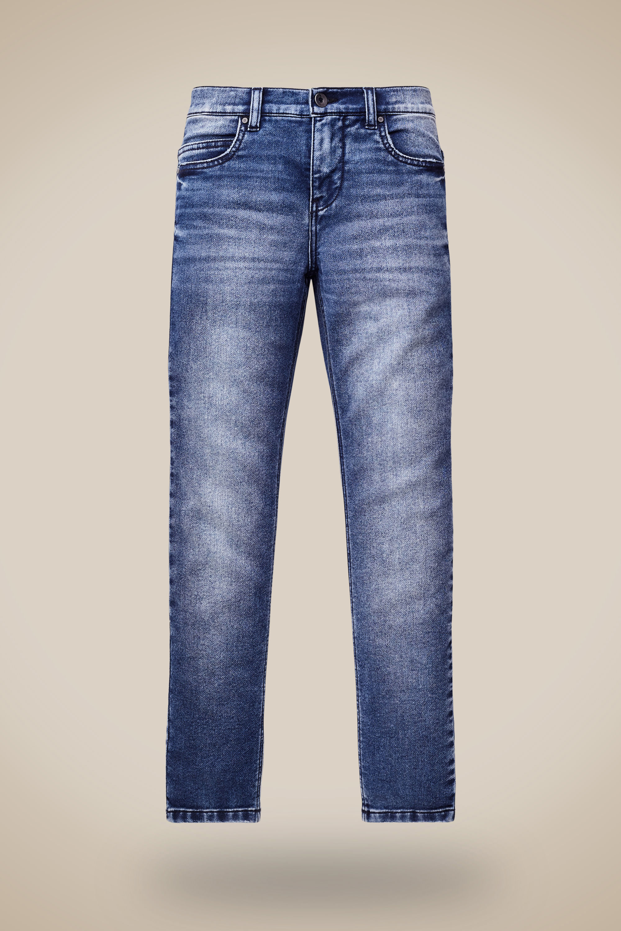 Calca Mini Jeans Tp Skinny Moletom Ringo - Indigo - 14