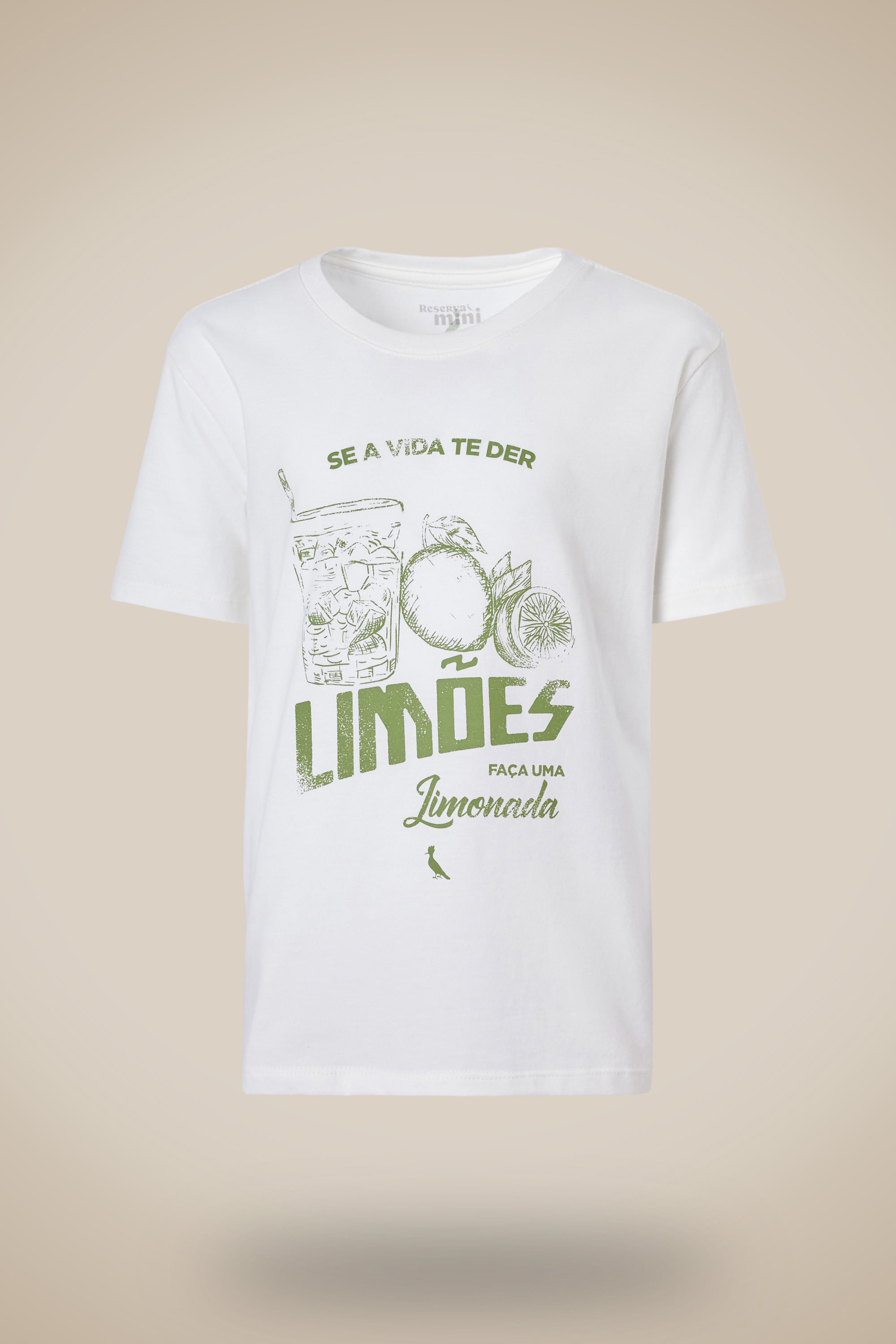 Camiseta Mc Mini Estampada Limonada