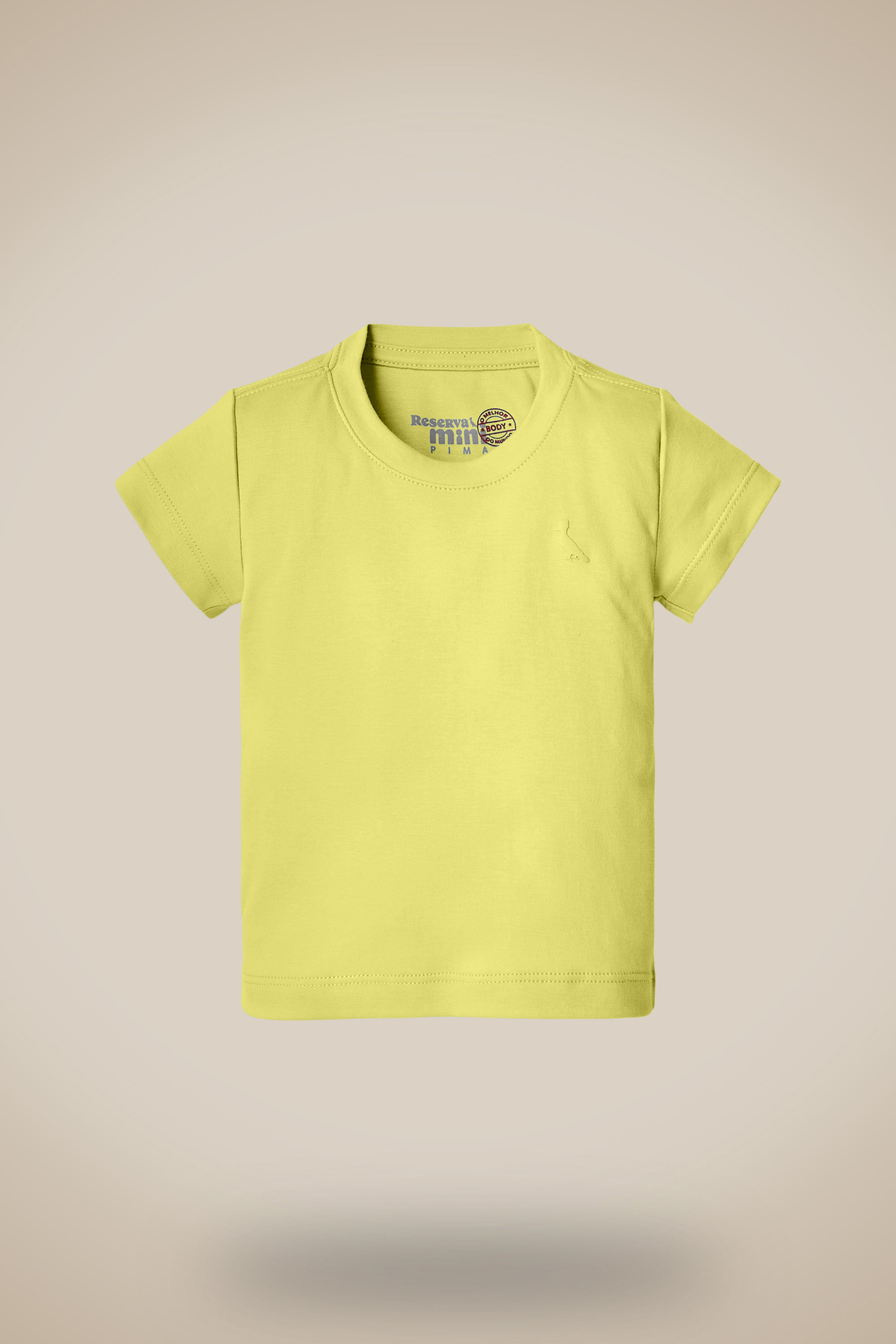 Camiseta Pima Mc Bb Melhor Do Mundo