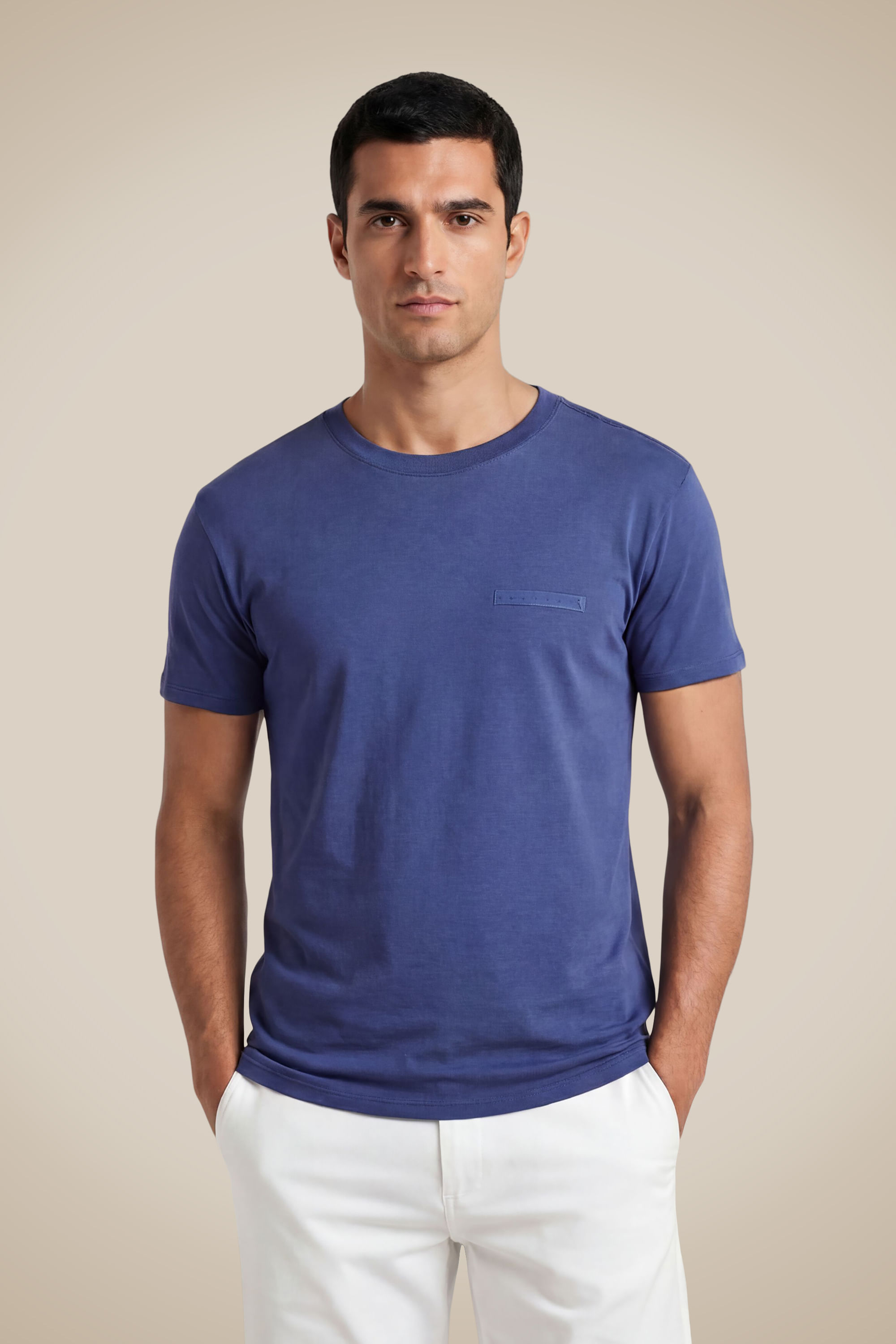 Camiseta Pima Ass Minimal Logo Retangulo
