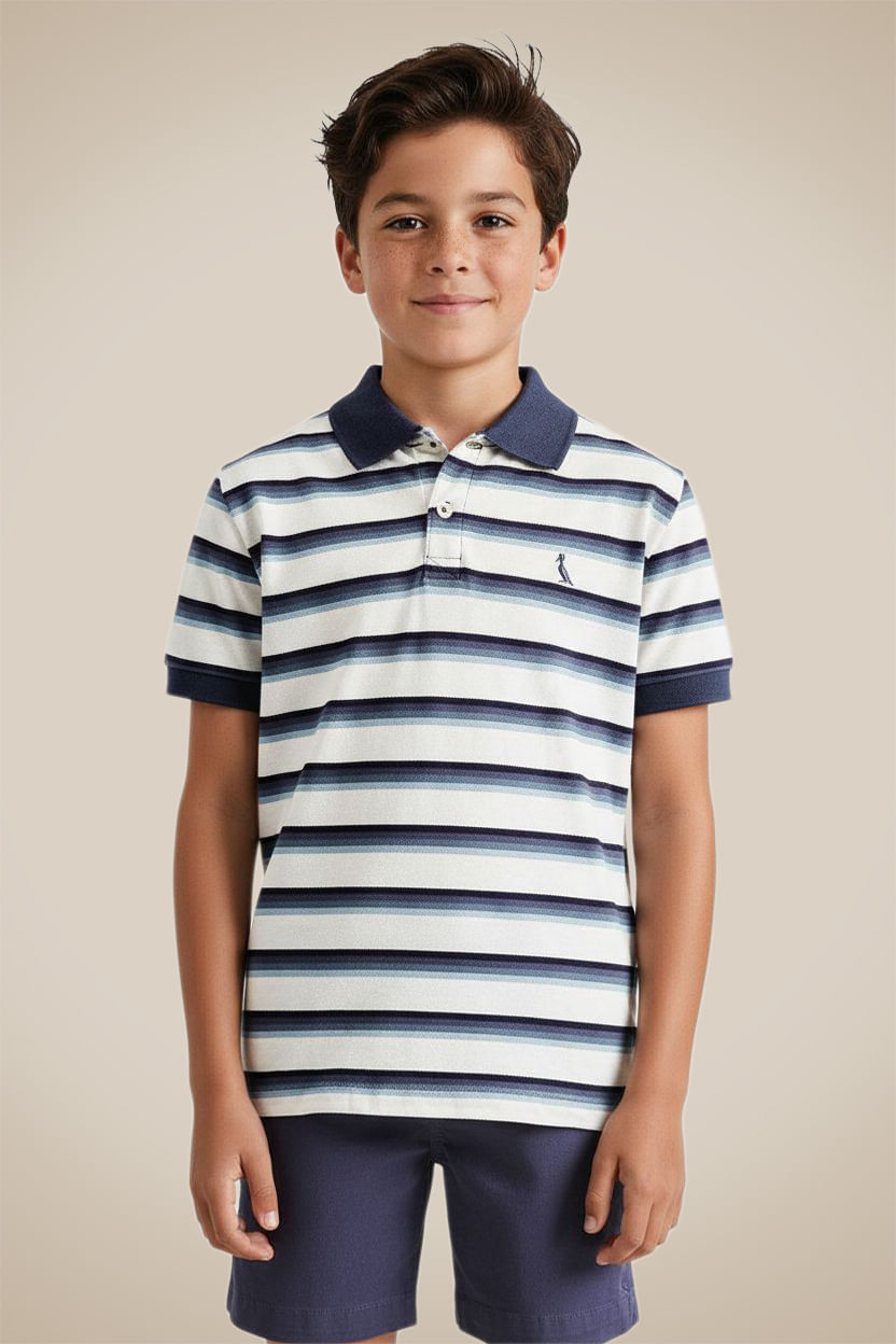 Polo Mc Mini Piquet Listra Enseada