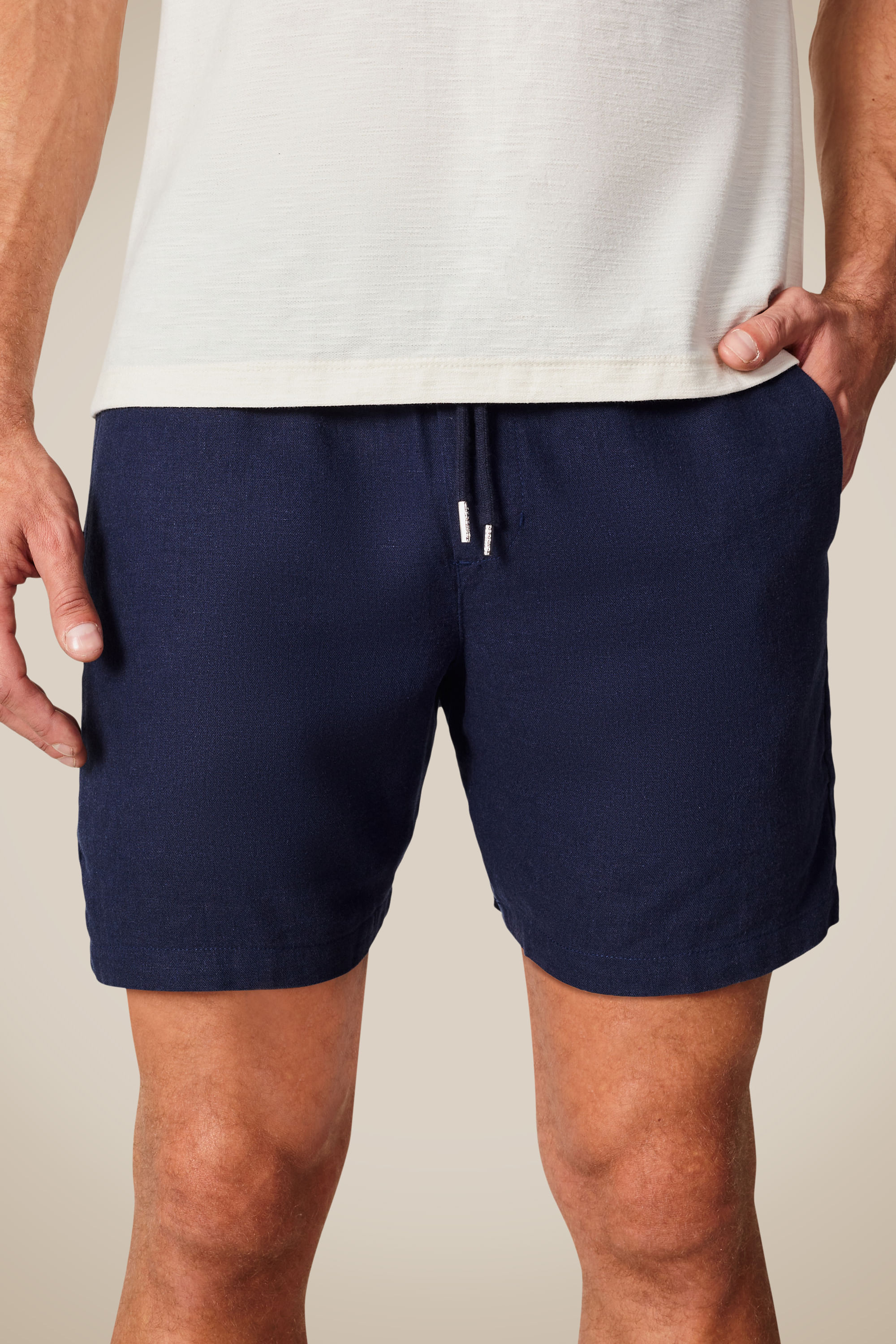 Short Casual Linho Plus