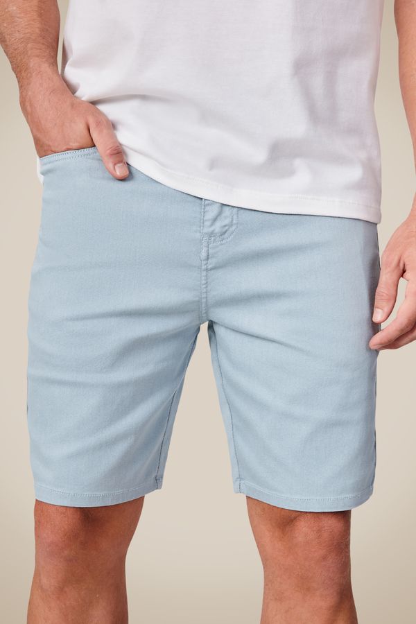 Bermuda Sarja Color Azul Tech - 46