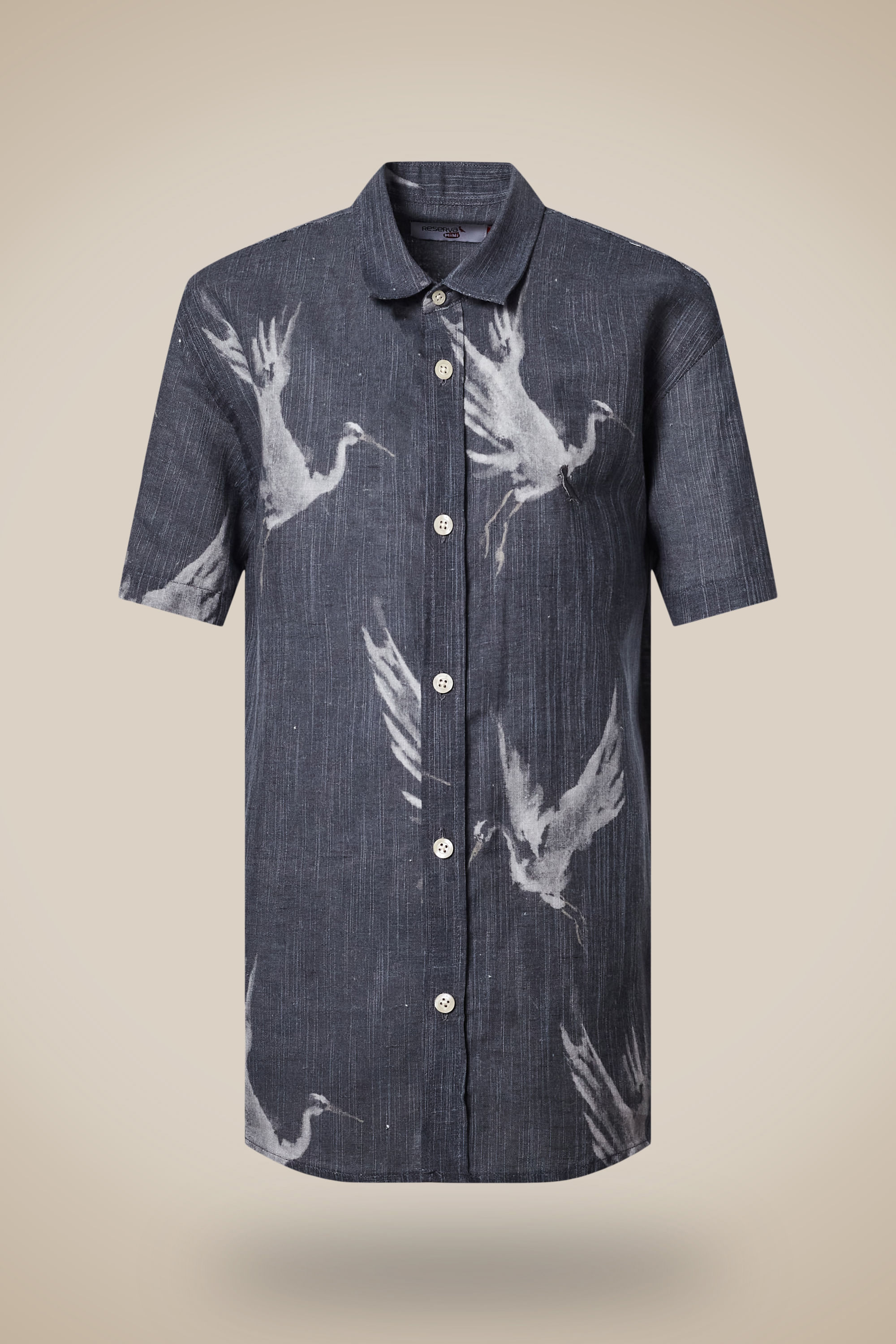 Camisa Mini Mc Est Passaros