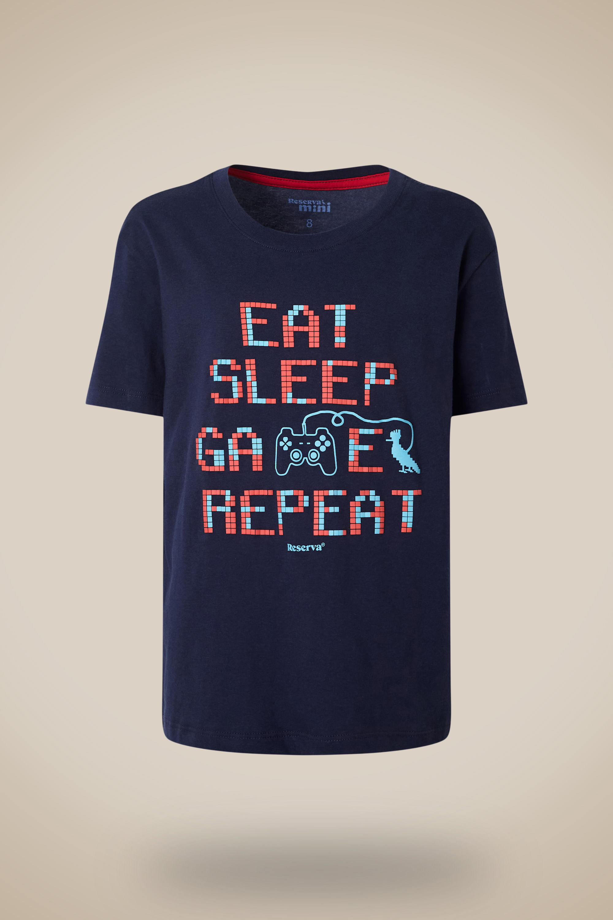 Camiseta Mc Mini Estampada Game Repeat