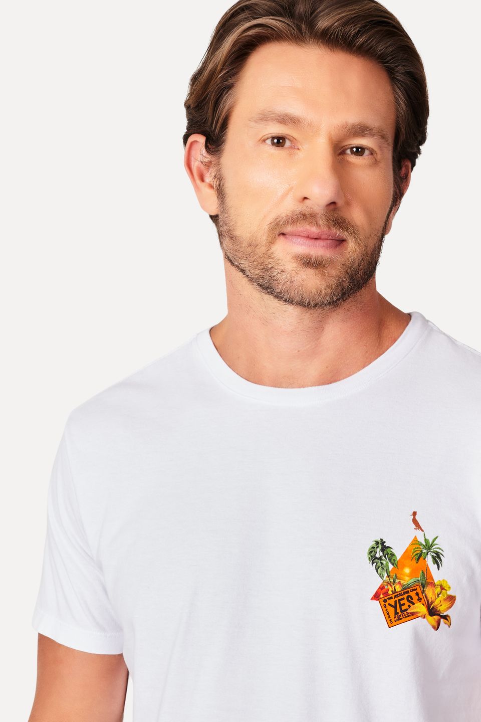 Camiseta Estampada Yes Brazil