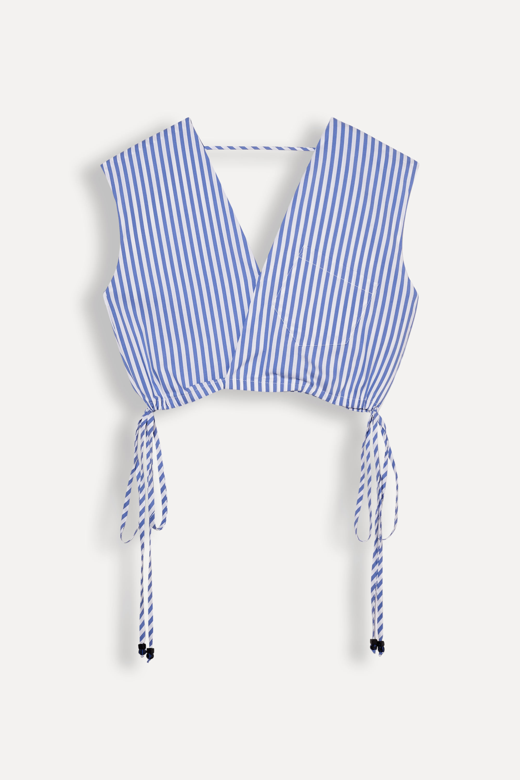 Blusa Transpassada C Amarracao