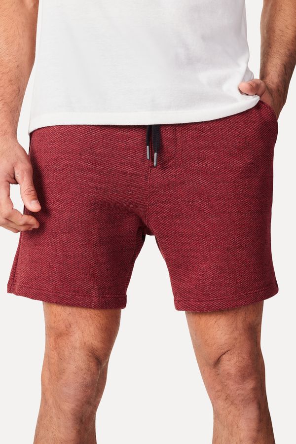 Bermuda Moletom Guto Bordeaux - Gg
