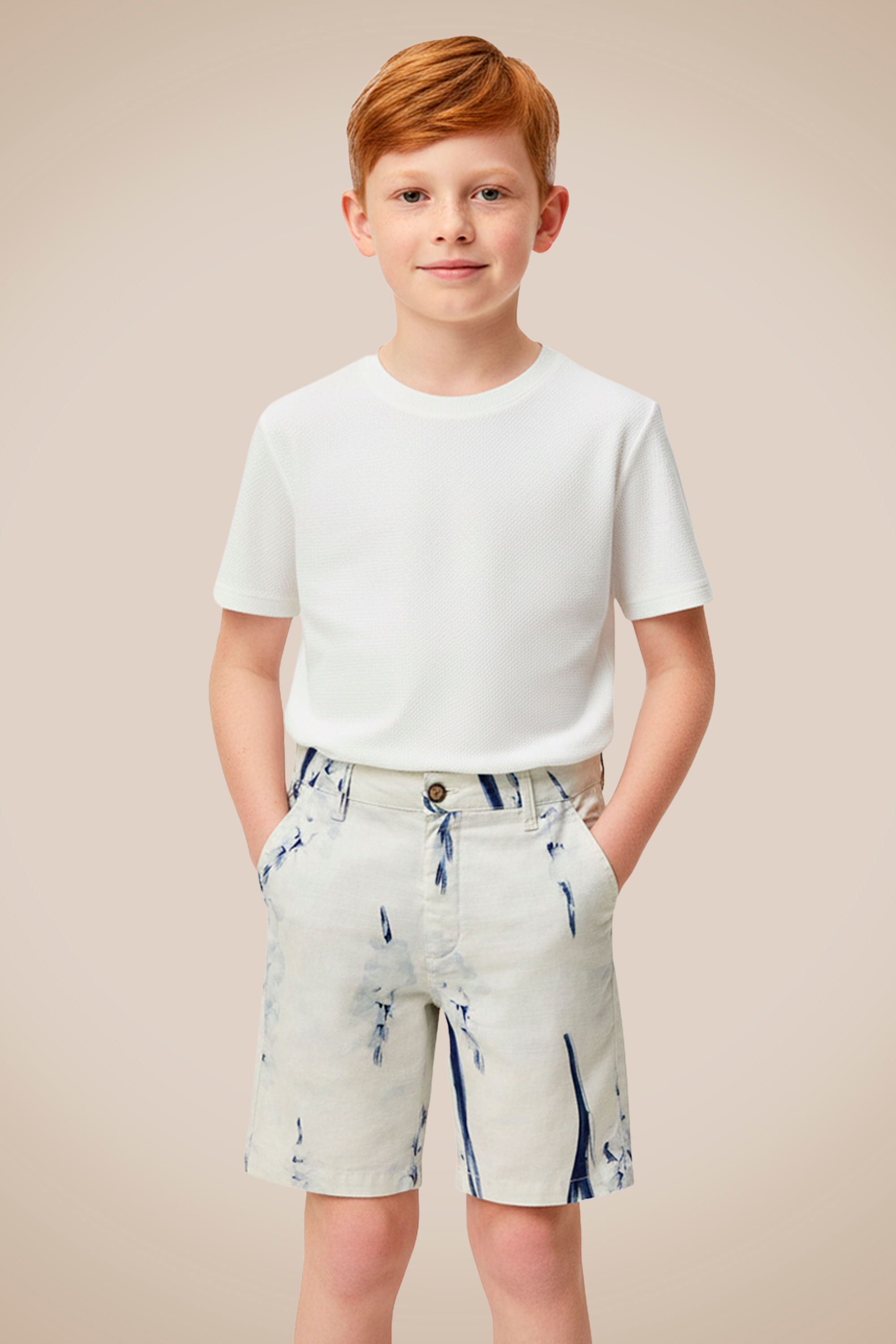 Bermuda Mini Casual Floral Energia