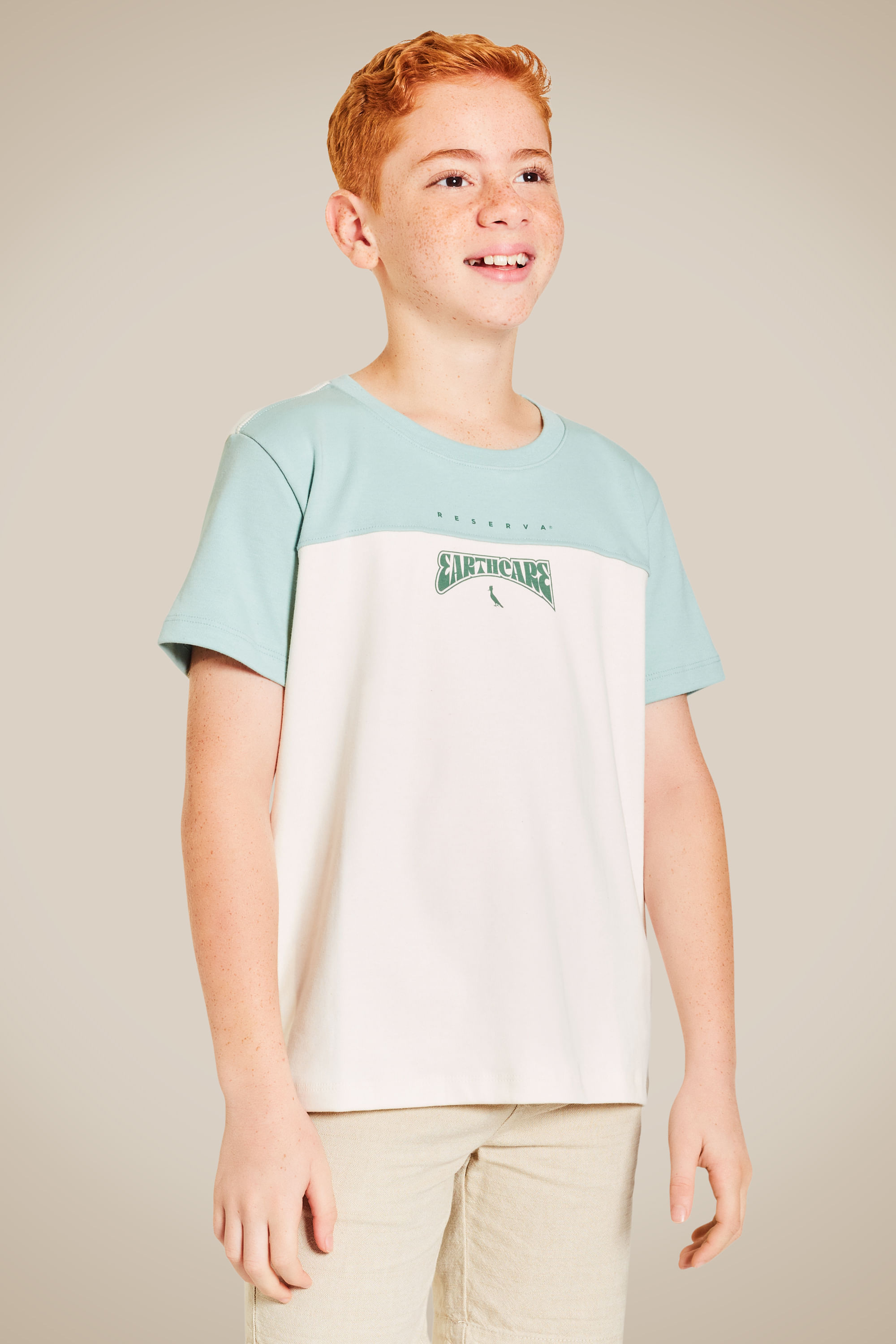 Camiseta Mc Mini Estampa Clorofila Eco