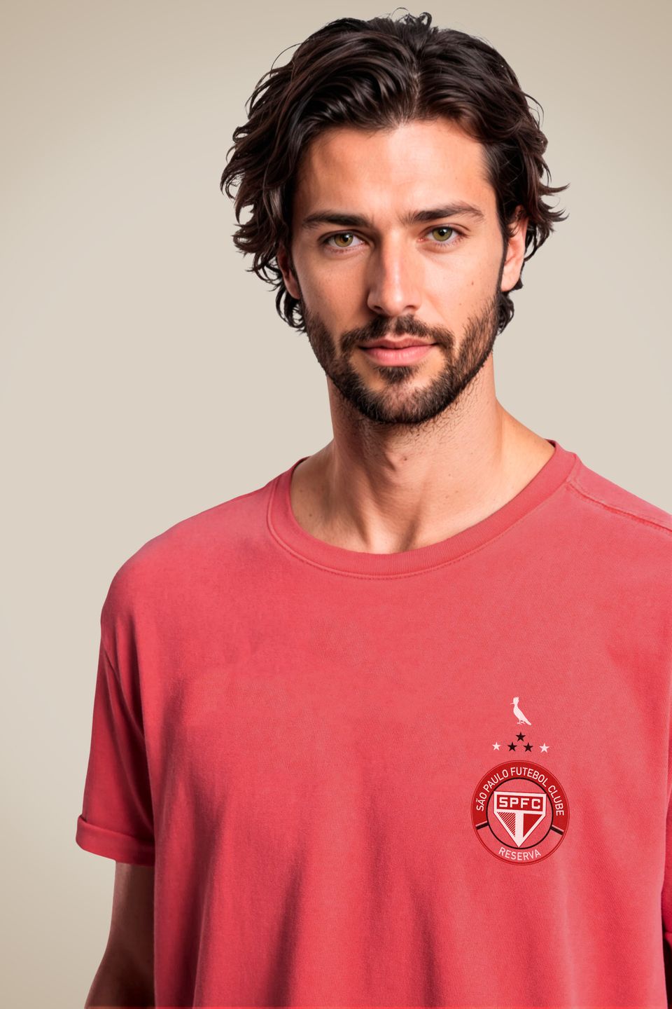 Camiseta Estampada Patch Sp