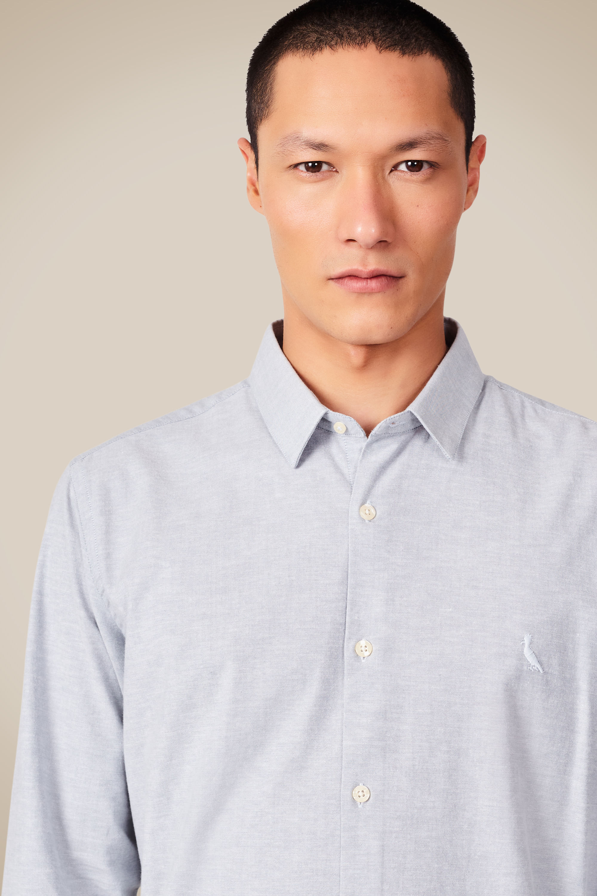 Camisa Ml Oxford Enxuto Conforto