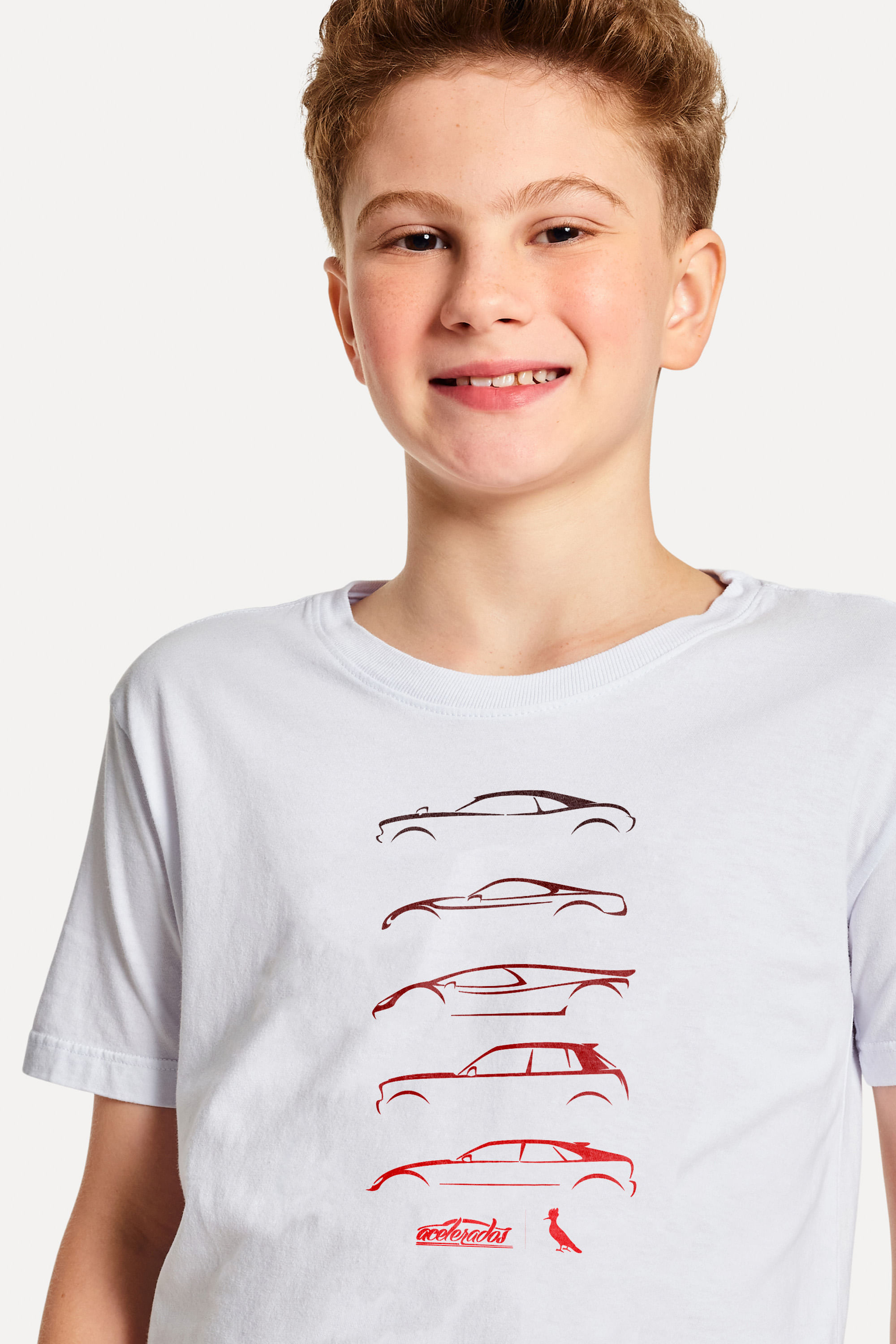 Camiseta Mini Est Silhueta Carros