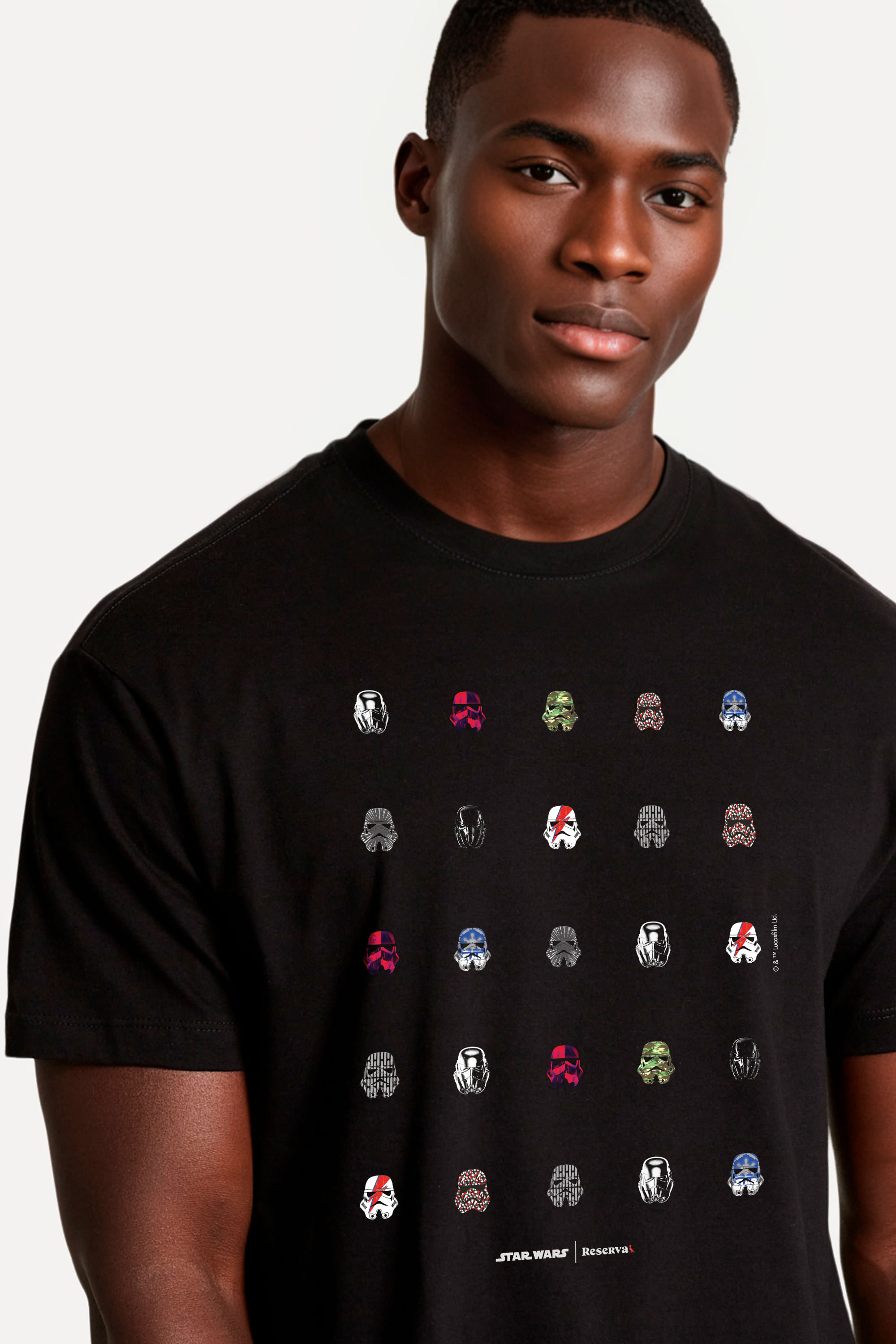 Camiseta Est Stormtrooper Remix