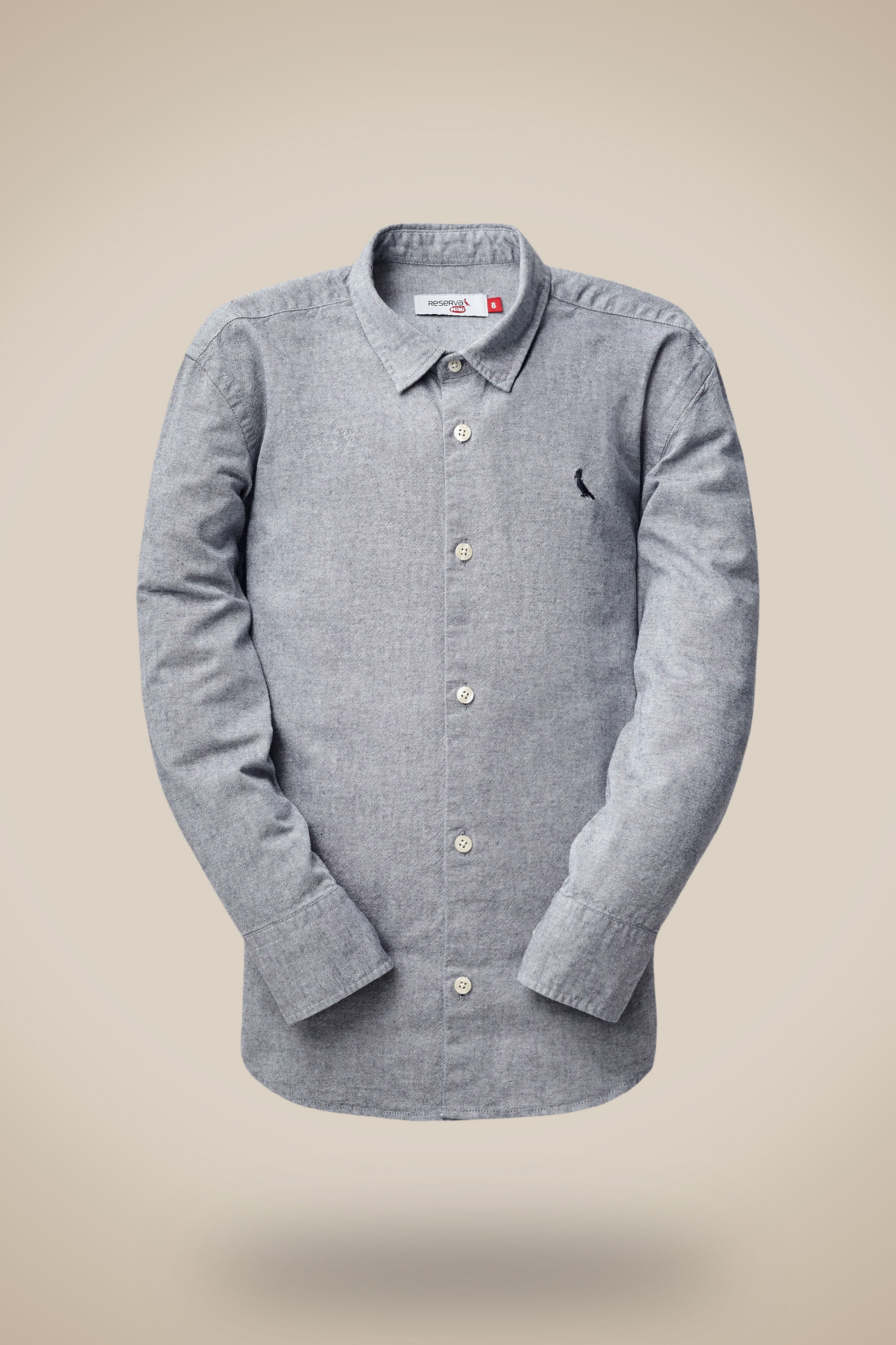 Camisa Mini Ml Oxford Color