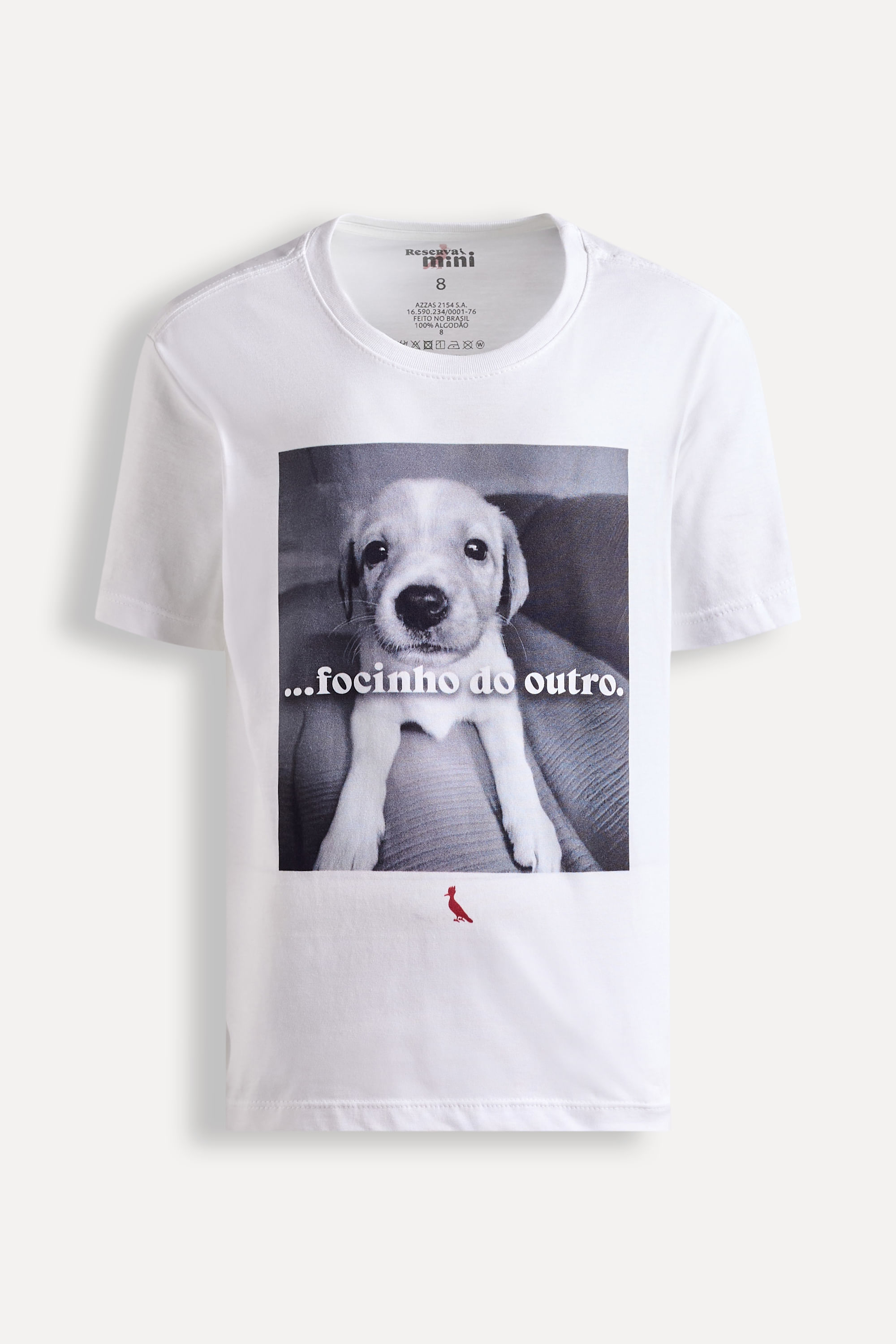 Camiseta Mini Est Focinho