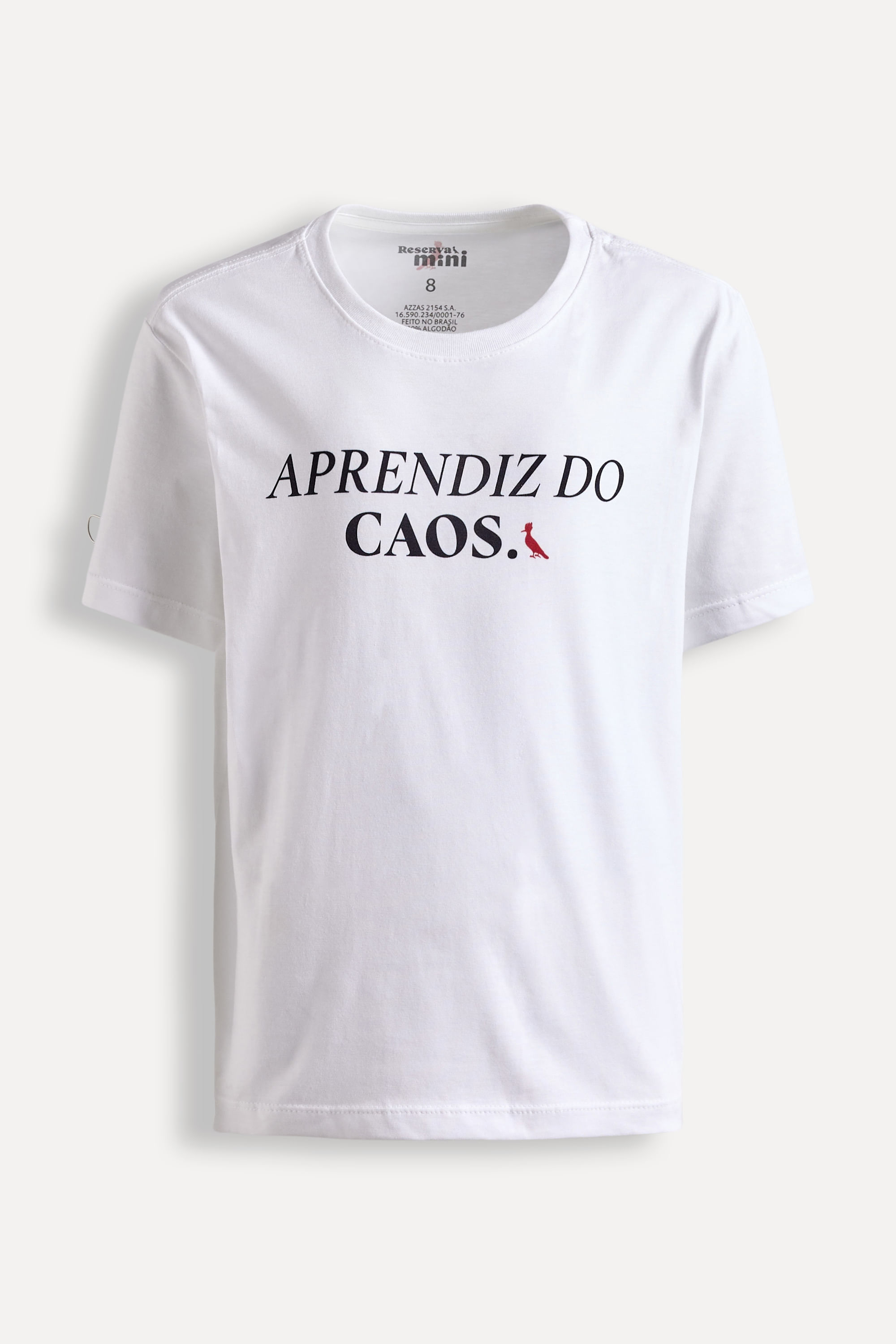 Camiseta Mini Est Aprendiz do Caos