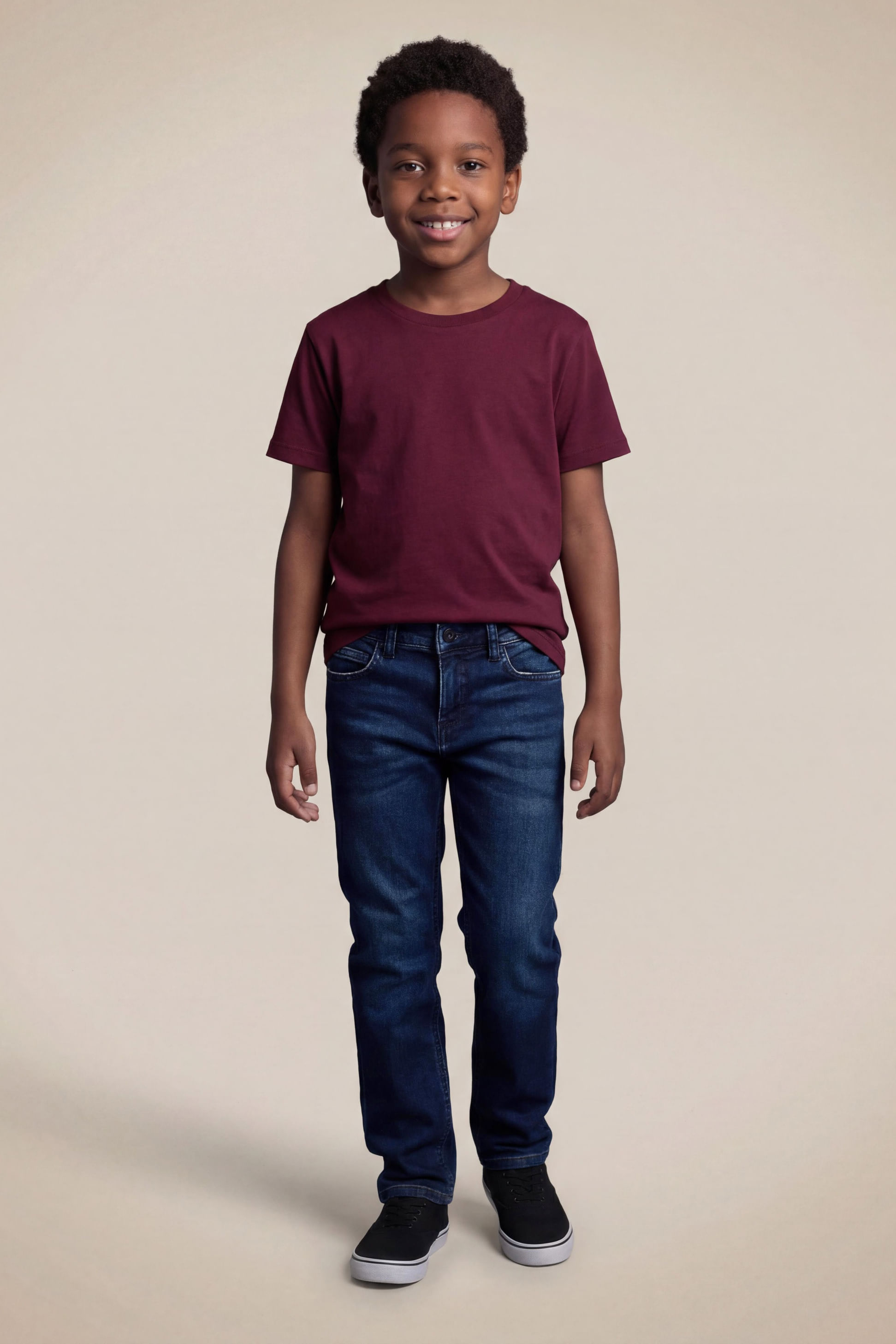 Calca Mini Jeans Skinny Tp Moletom Raul