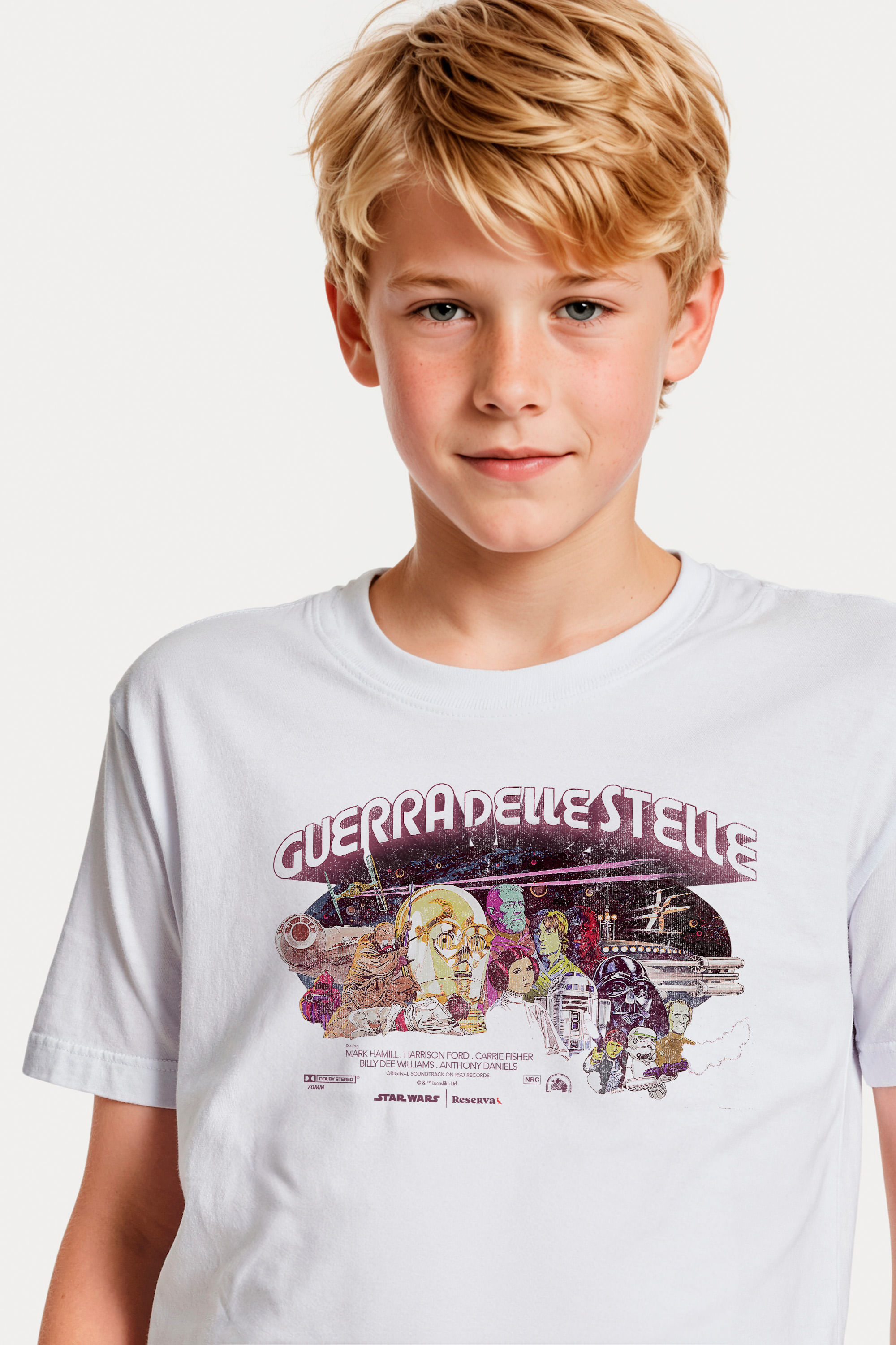 Camiseta Mini Est Guerre Delle Stelle
