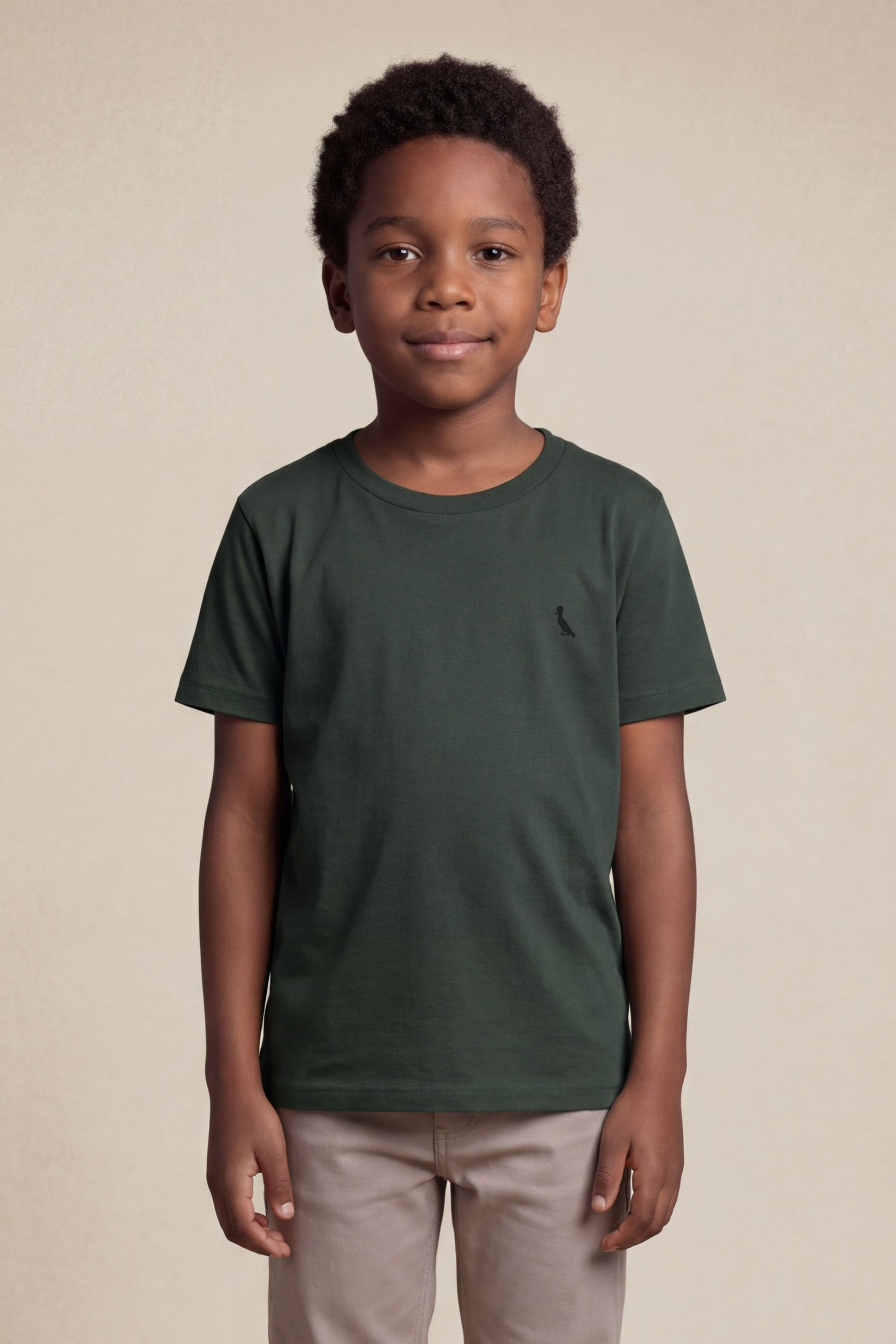 Camiseta Mini Careca Basica.