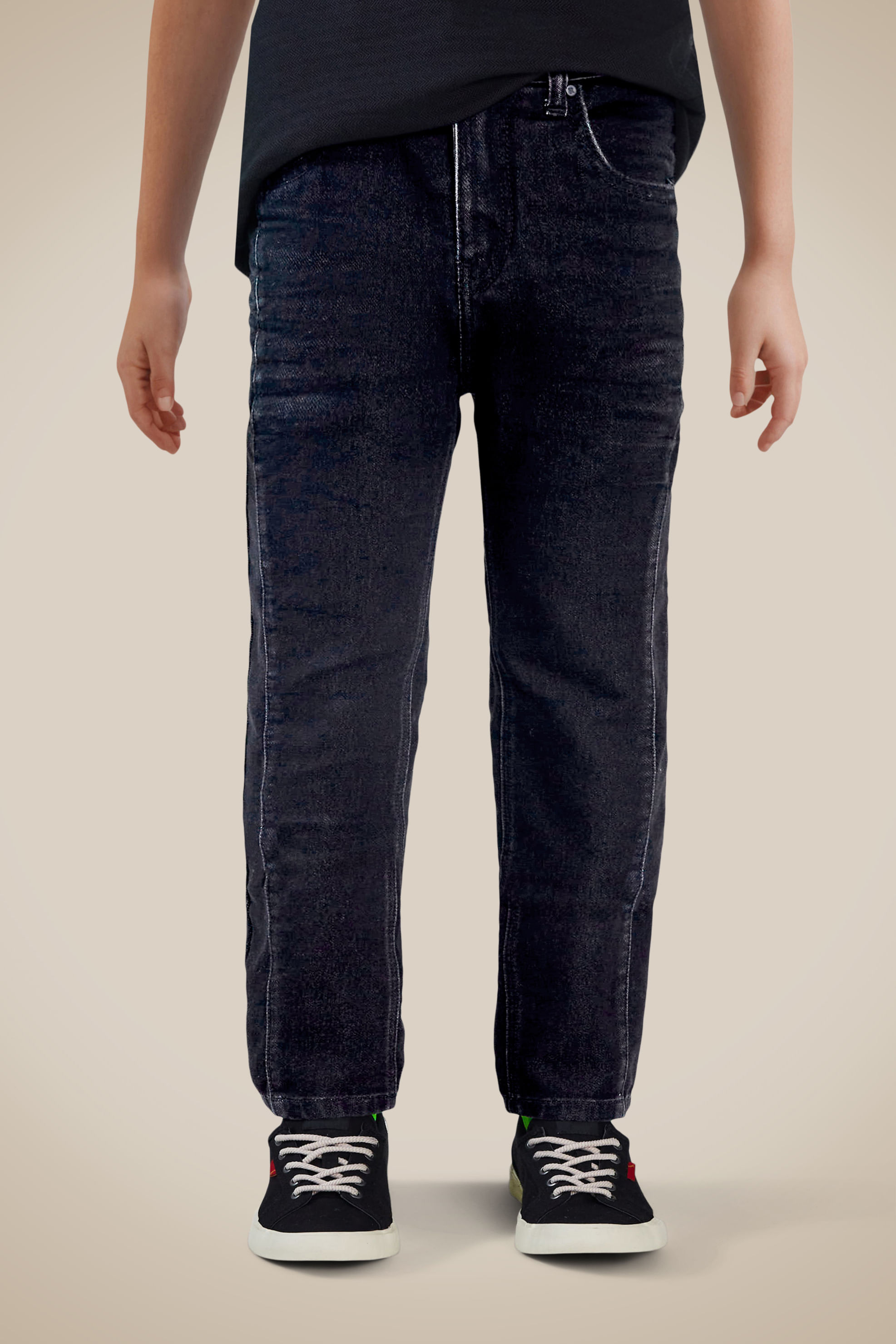 Calca Mini Jeans Tp Skinny Moletom James
