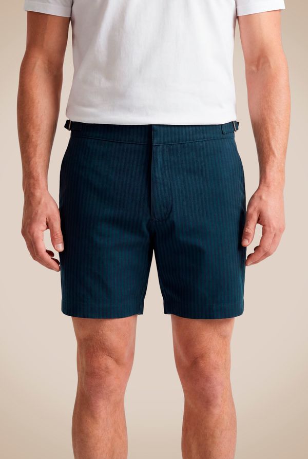 Short Arpoador Estampado Athletic Verde - 48