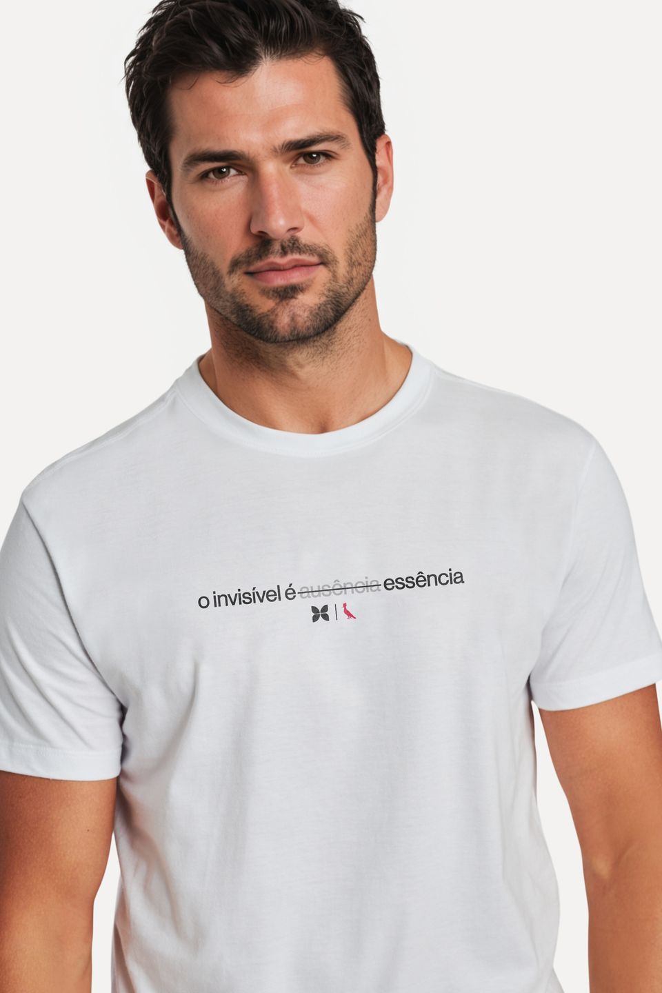 Camiseta Est O Invisivel e Essencia