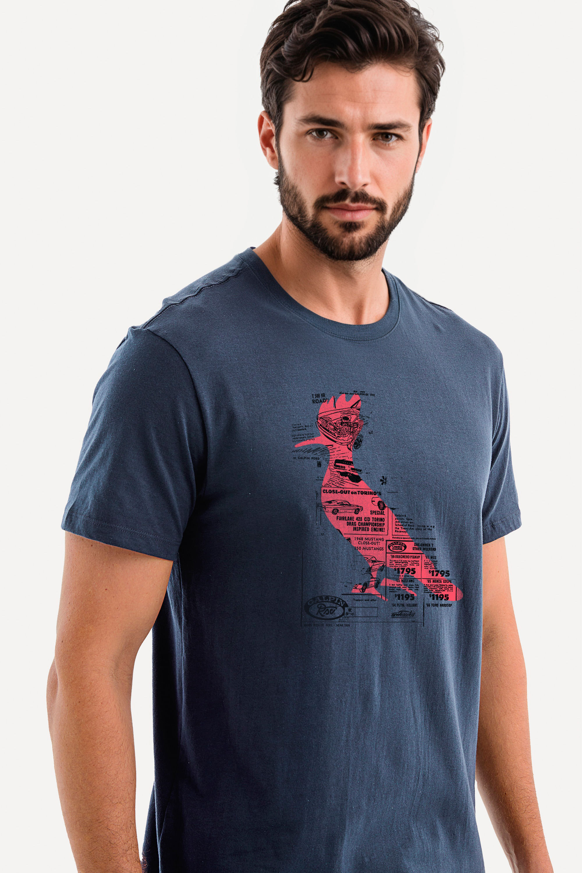 Camiseta Estampa Pp Acelerado