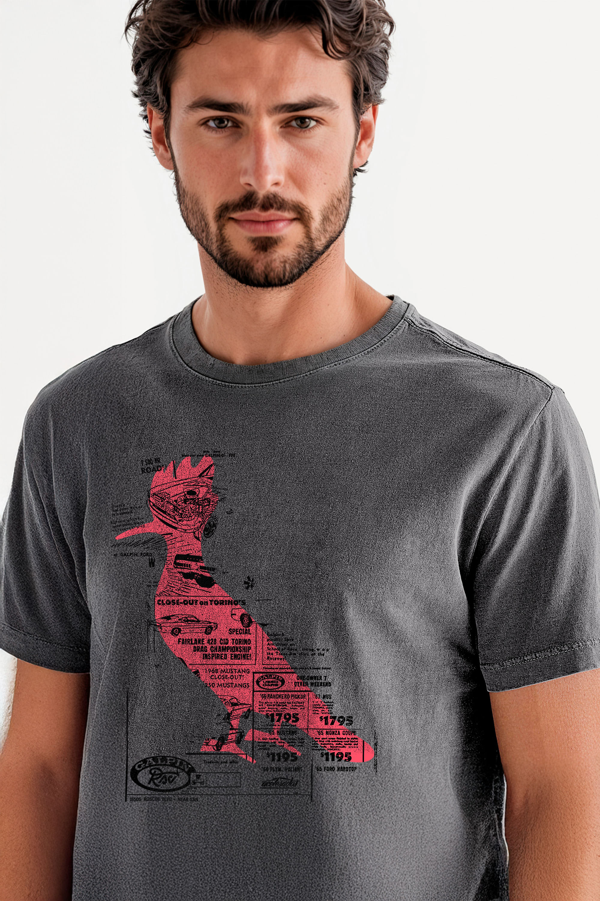 Camiseta Estampa Pp Acelerado