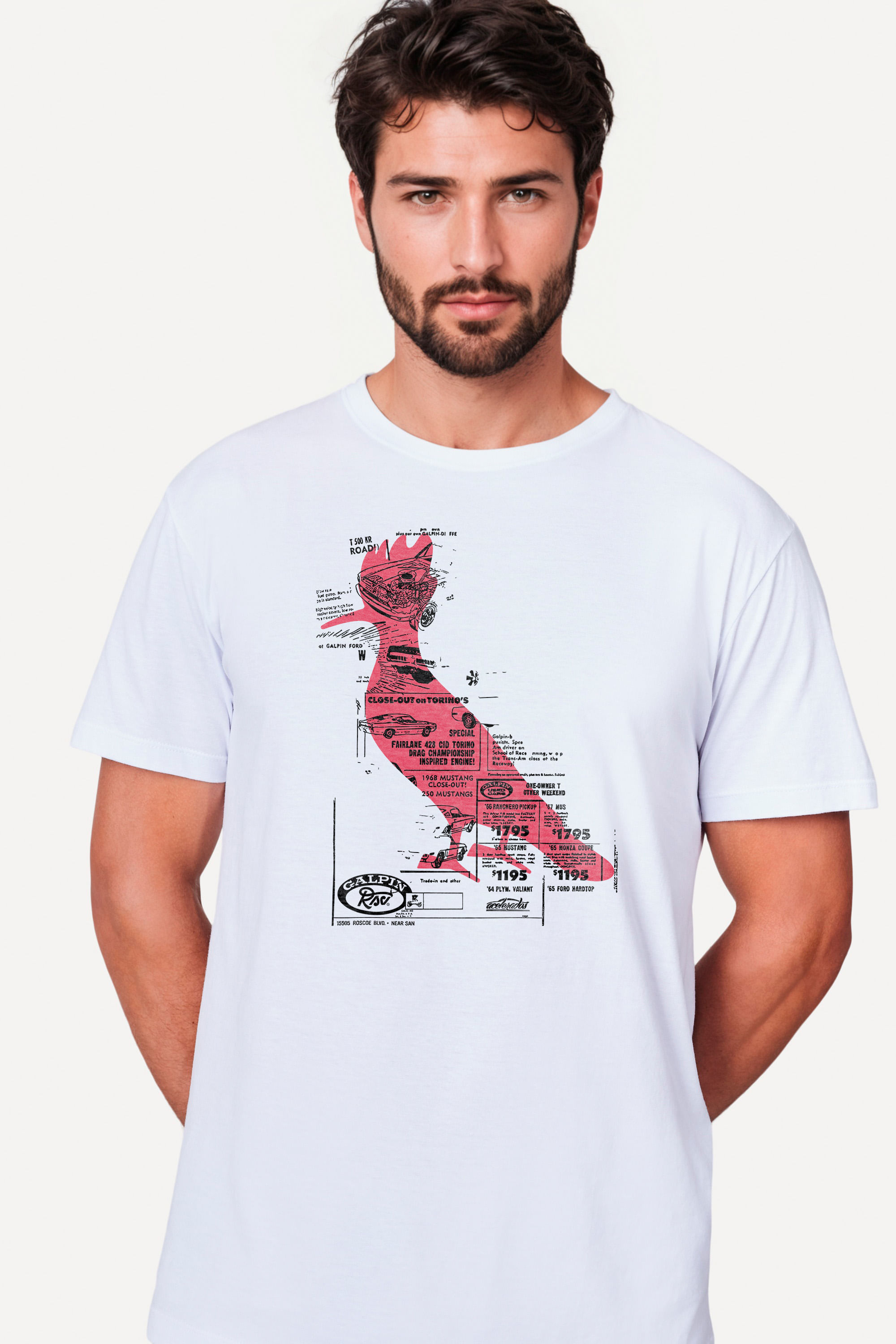Camiseta Estampa Pp Acelerado
