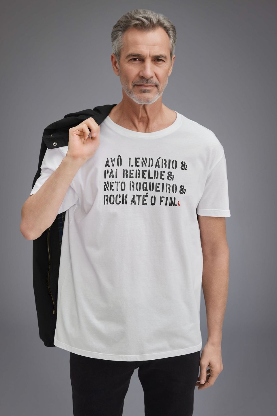Camiseta Est Lendario&rebelde&roqueiro