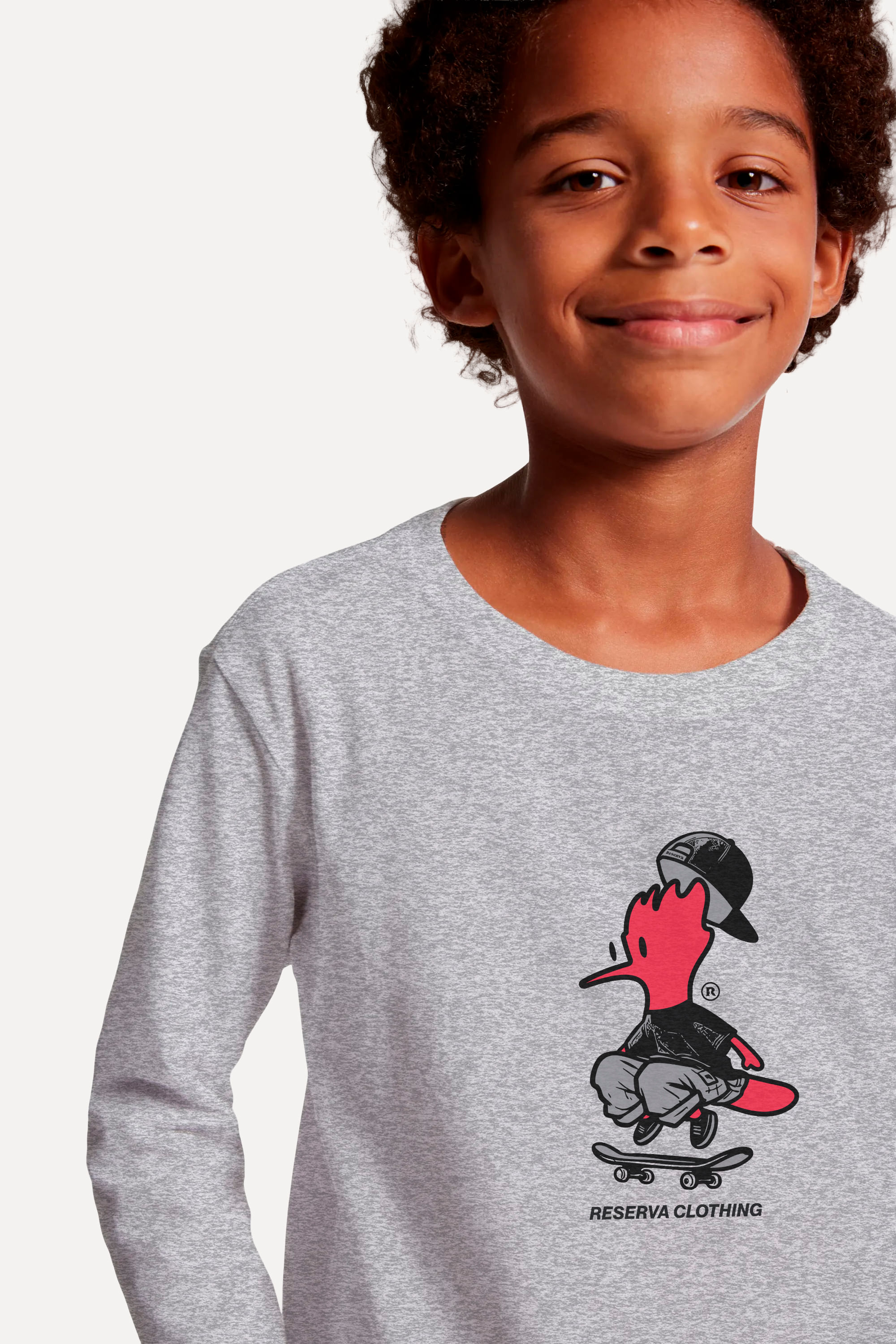 Camiseta Mini Est Ml Pica Pau Skate