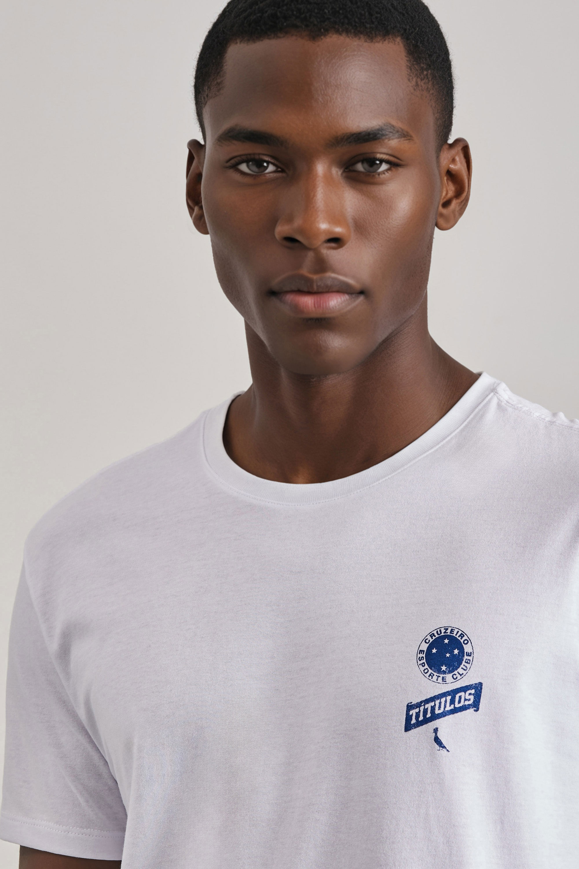 Camiseta Estampada Titulos Cruzeiro