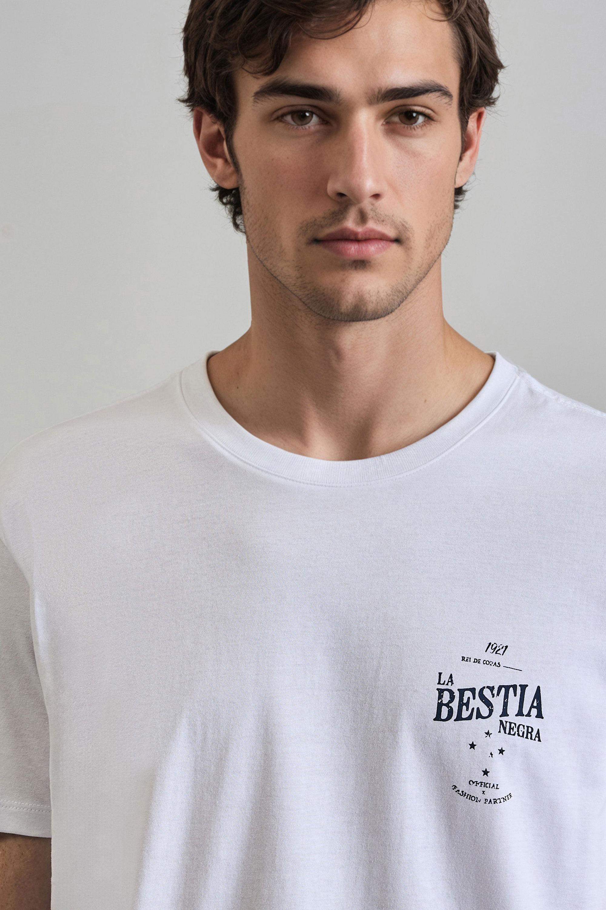 Camiseta Estampada La Bestia Crz