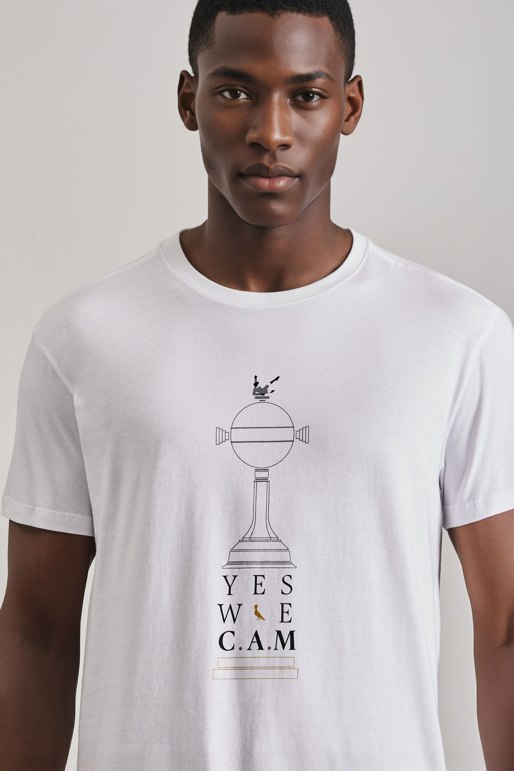 Camiseta Estampada Yes We Cam