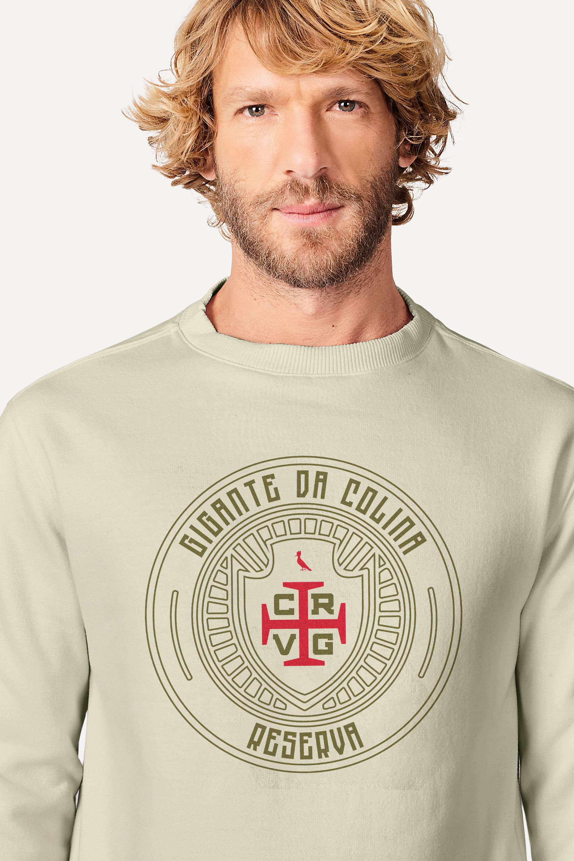 Sueter Moletom Careca Crvg Vasco — Reserva