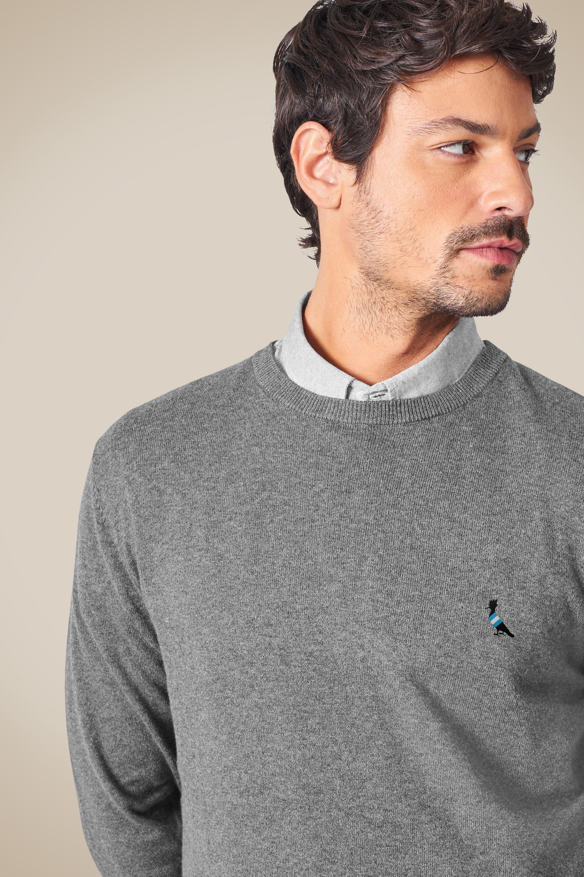 Tricot Gola Careca Gremio