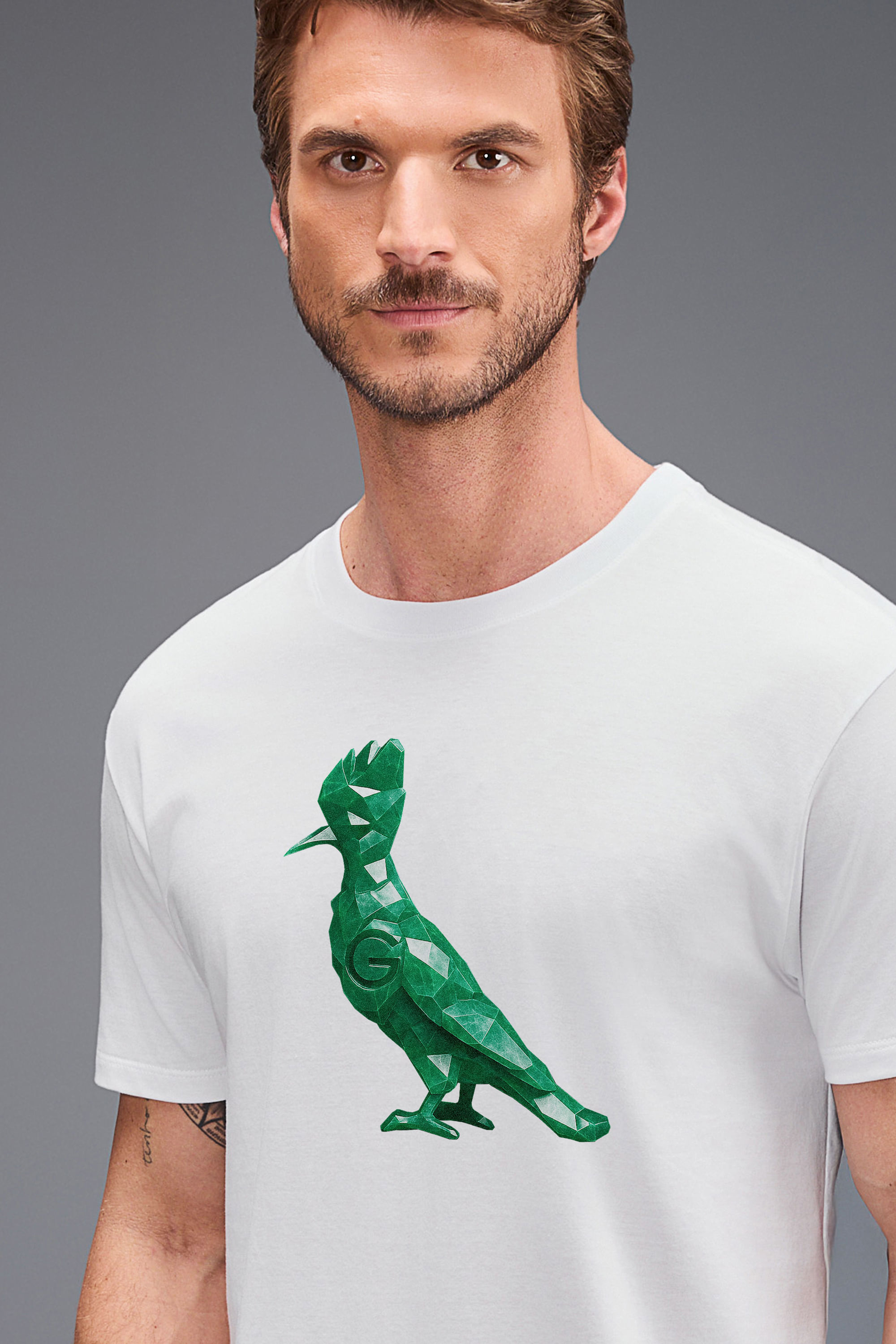 Camiseta Est Pica Pau Esmeraldino Goias