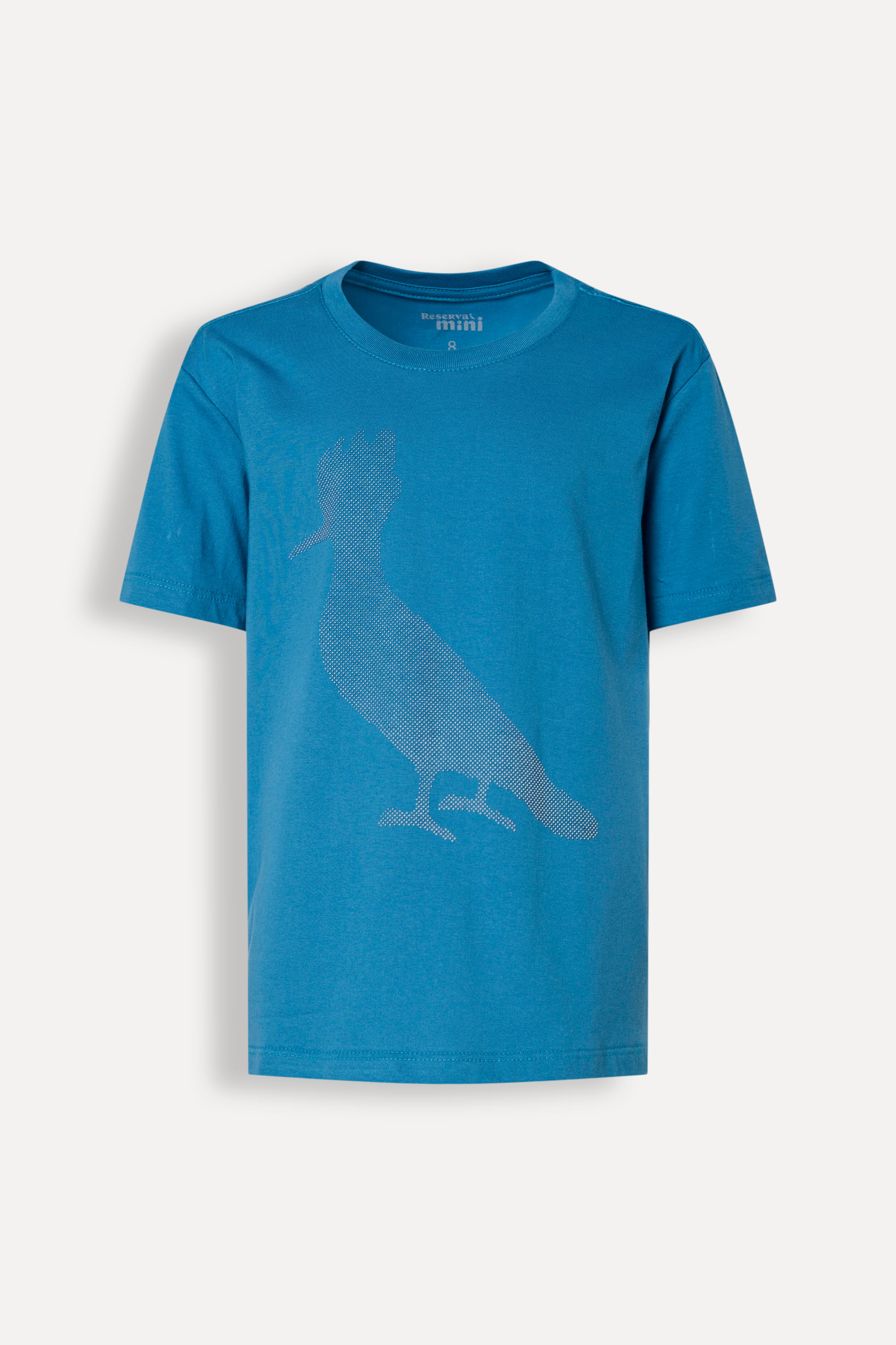 Camiseta Mini Est Pica Pau Pinos Azul - Azul Petroleo - 02